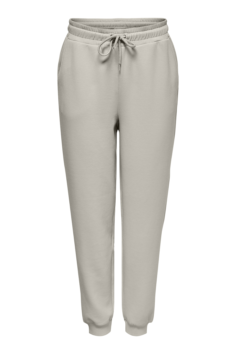 Fitness dames joggingbroek grijs