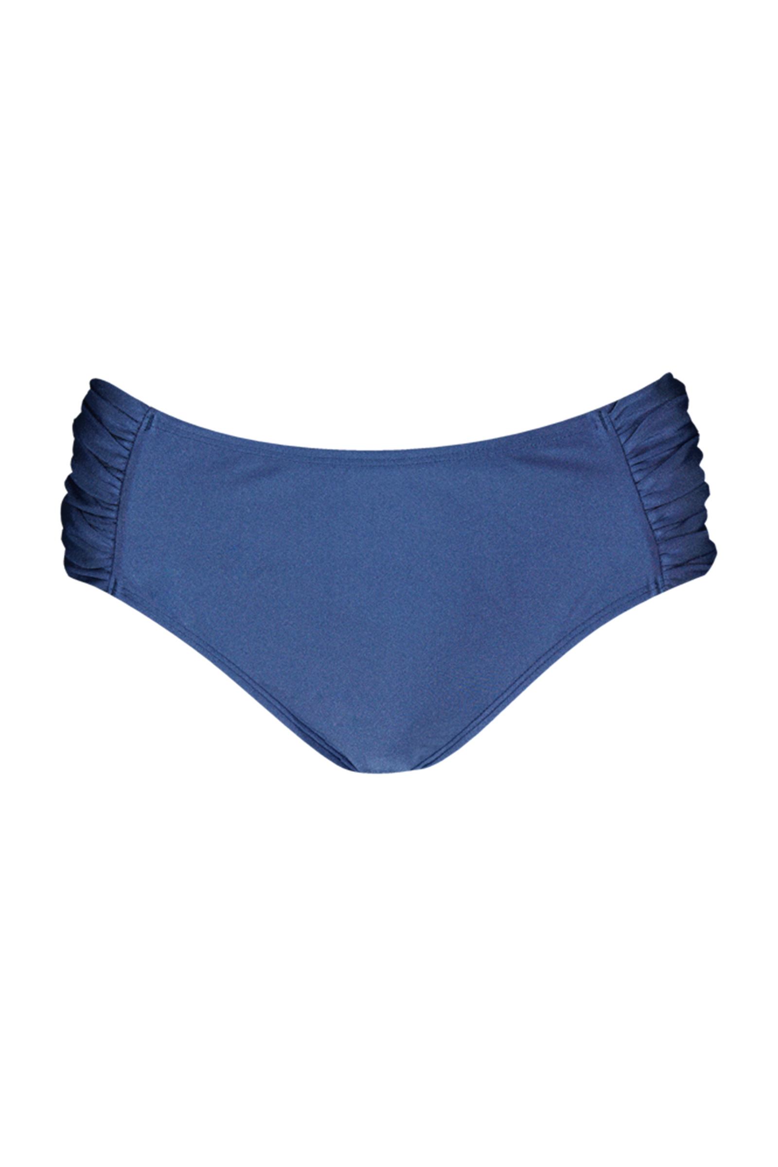 Bad/beach dames bikini slip blauw