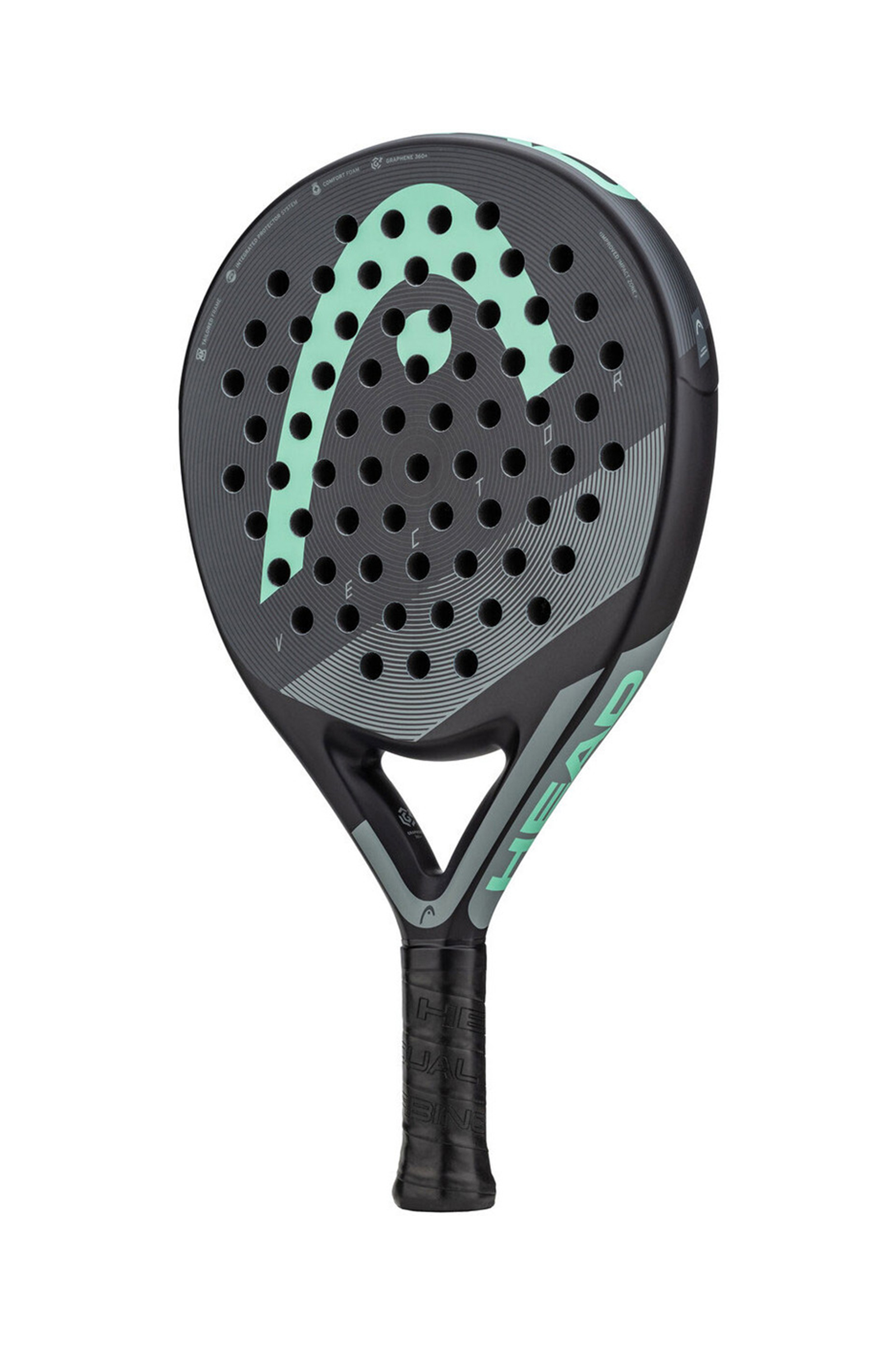 Padel racket sr zwart