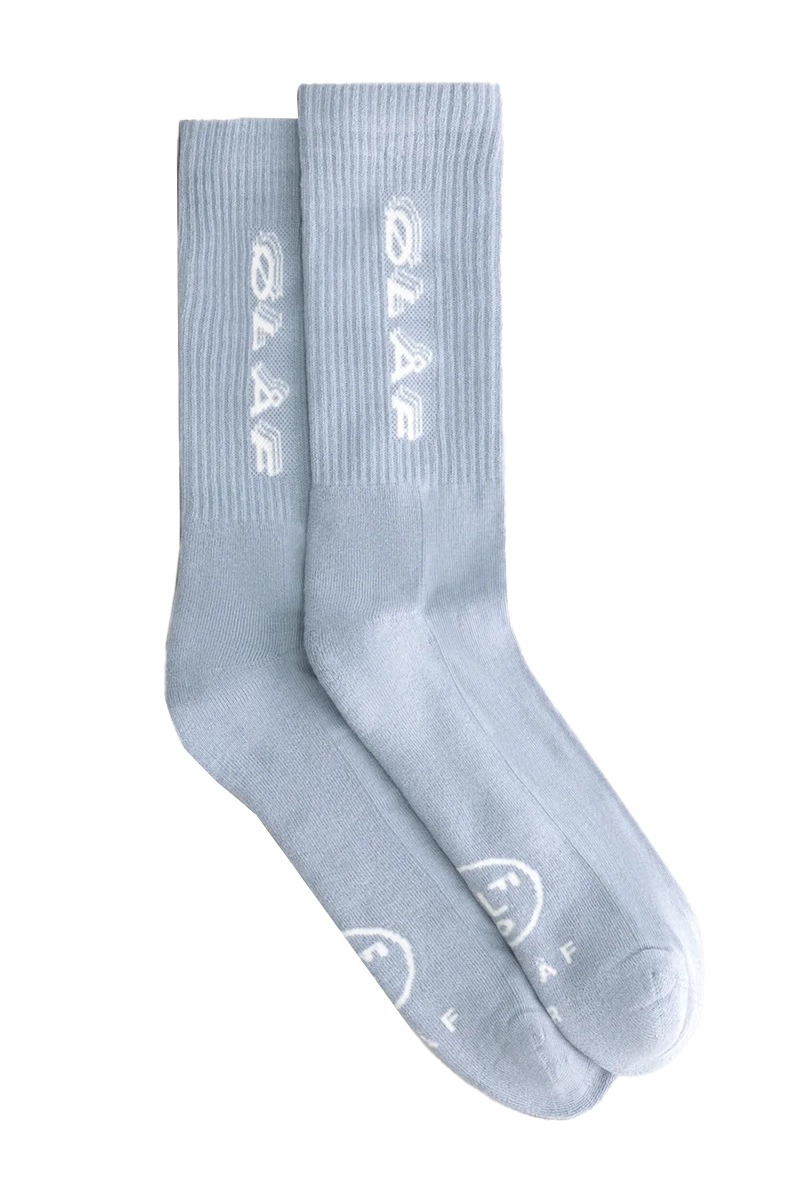 Olaf Hussein TRIPLE ITALIC SOCKS Blauw 1