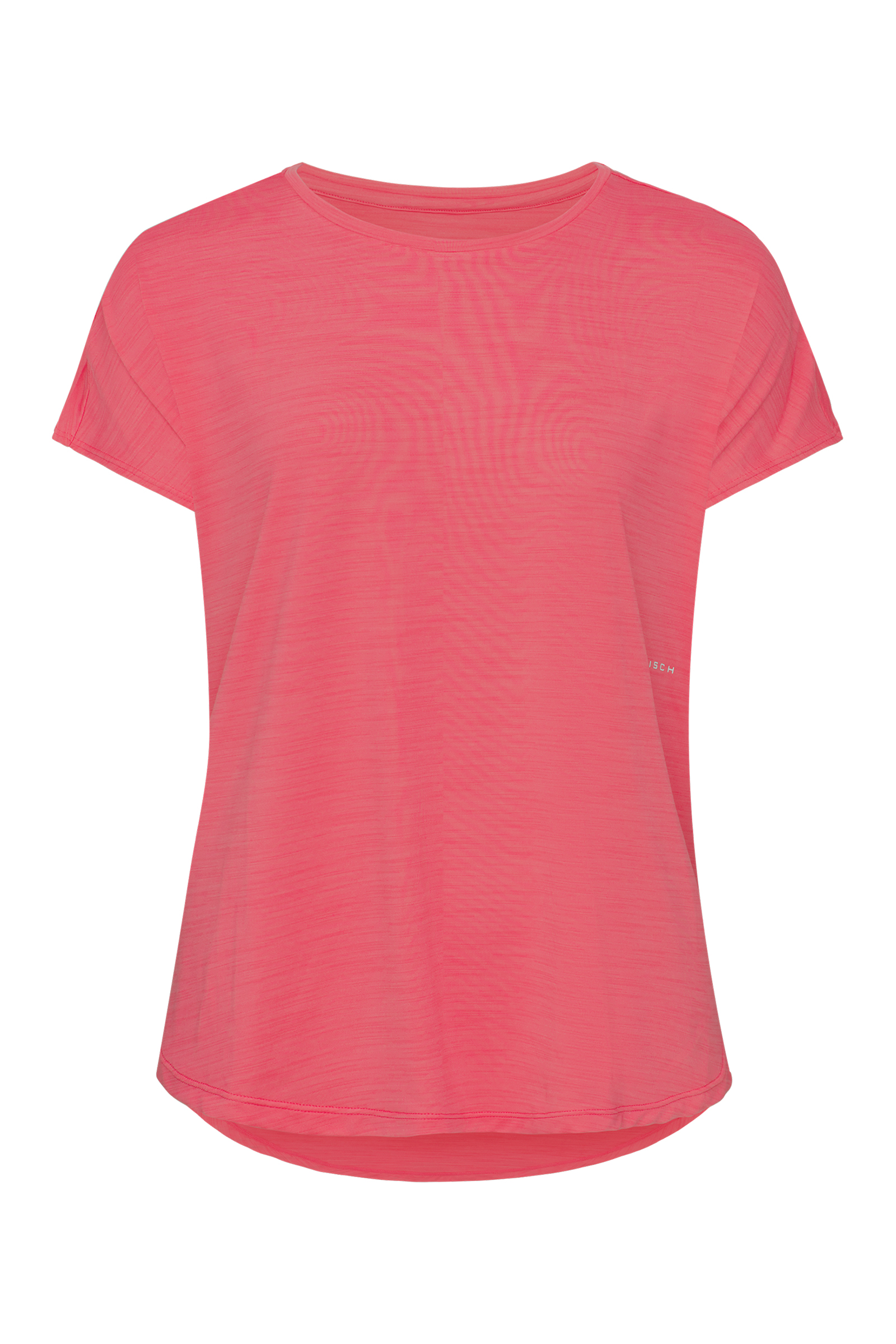 Fitness dames t-shirt km rose