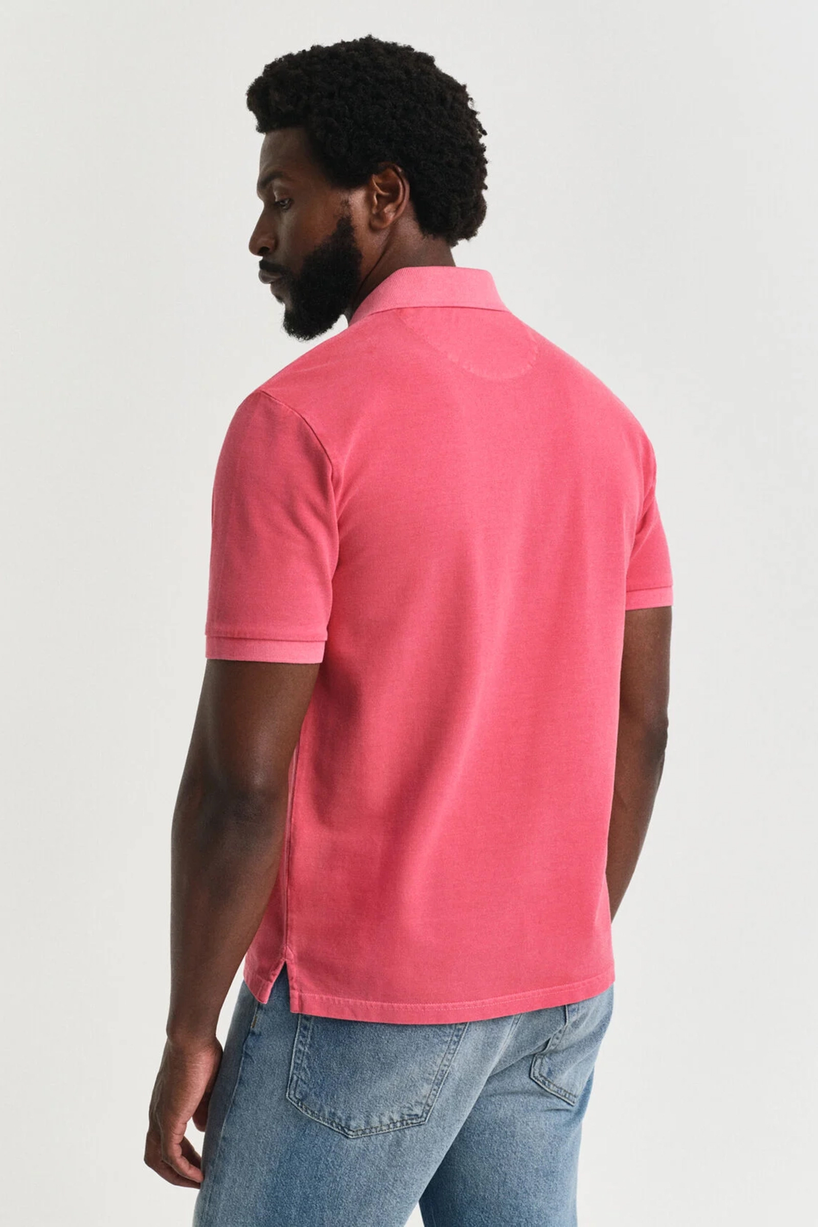 Gant SUNFADED SS POLO Roze 3