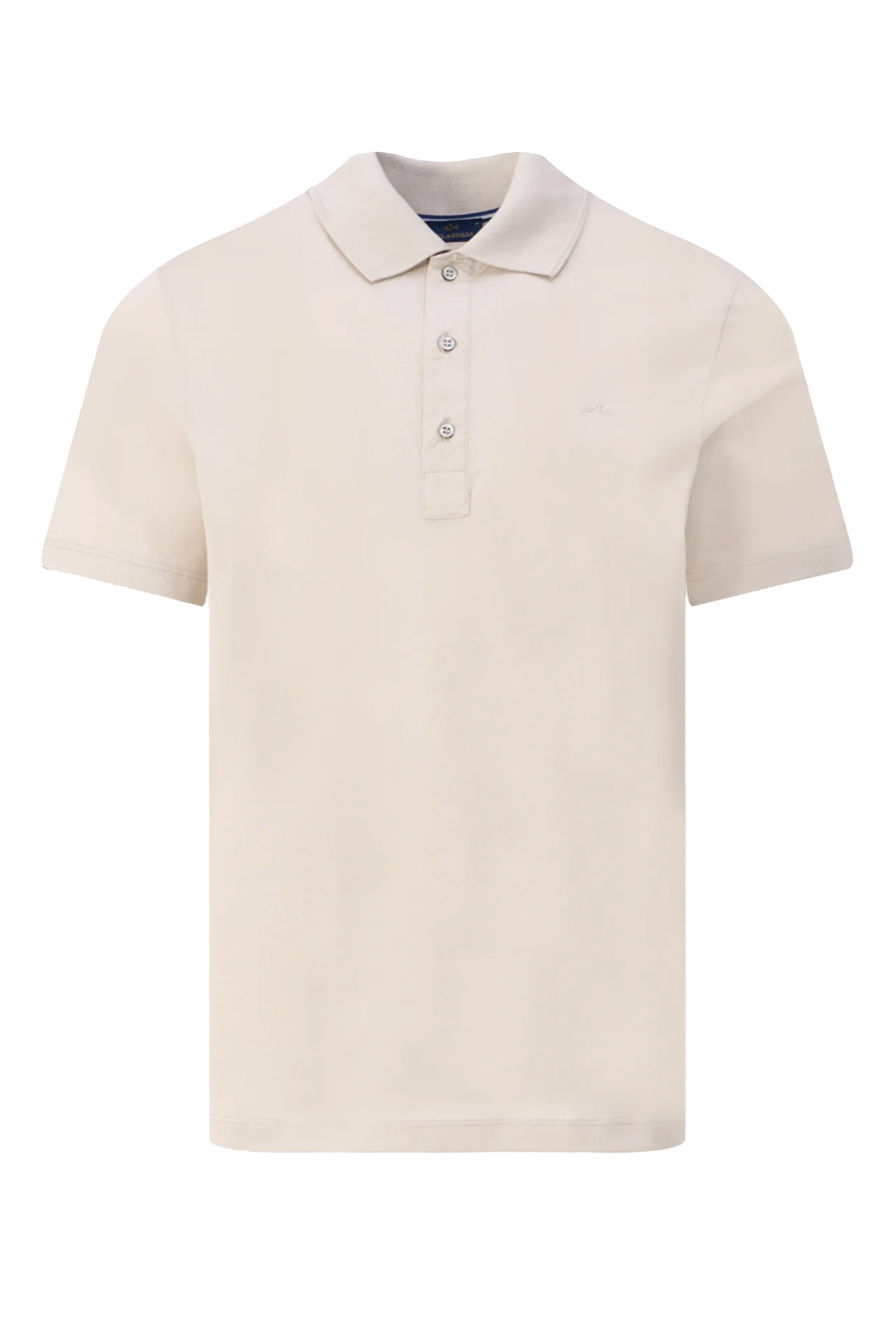 Heren polo korte mouw bruin