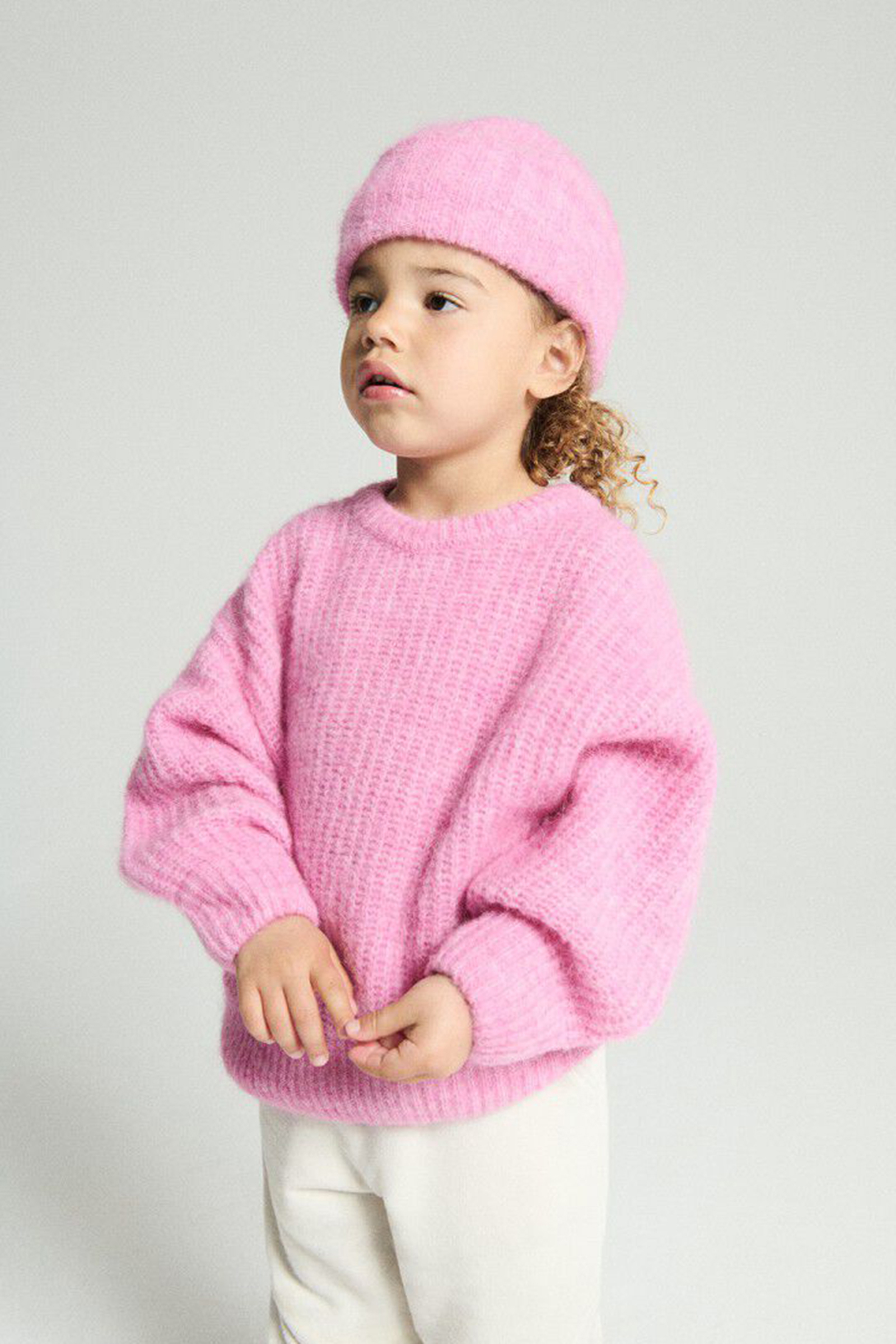 Meisjes trui rose