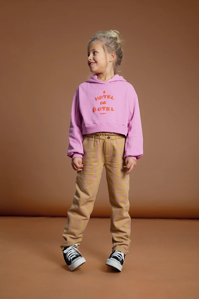 Meisjes sweater rose