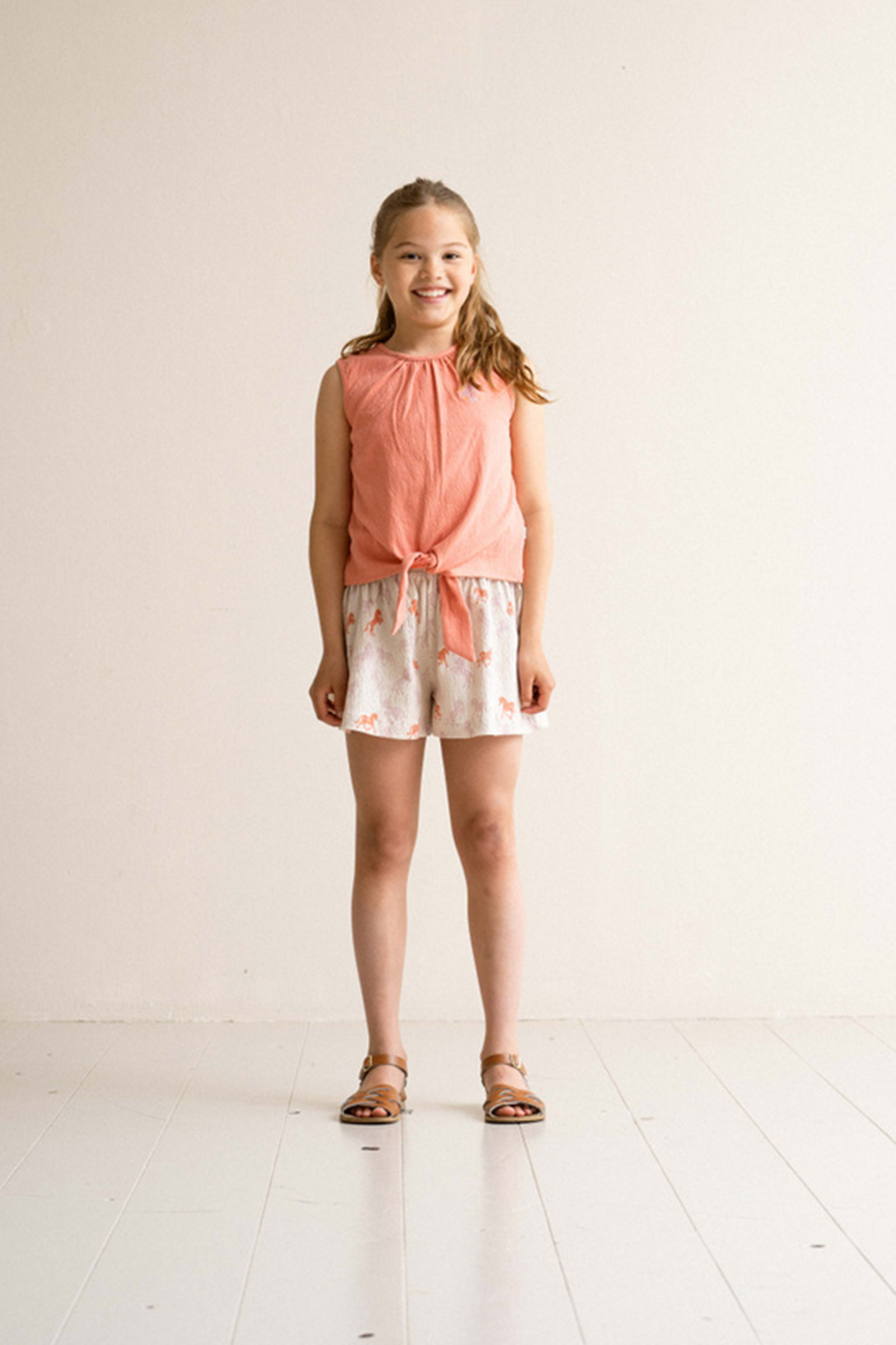 House Of Jamie Knotted tanktop Rose-1 2