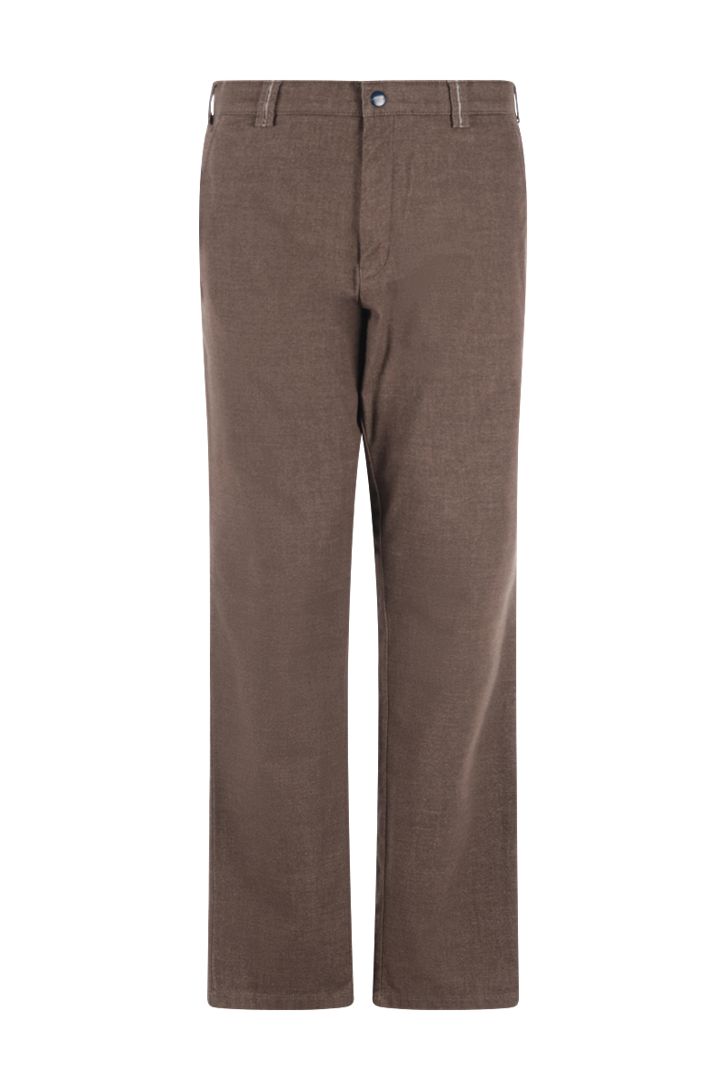 Heren pantalon bruin