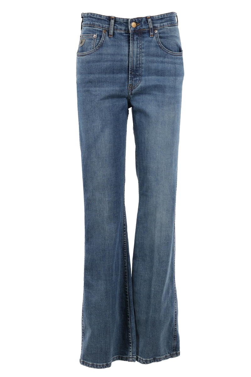 Dames jeans blauw