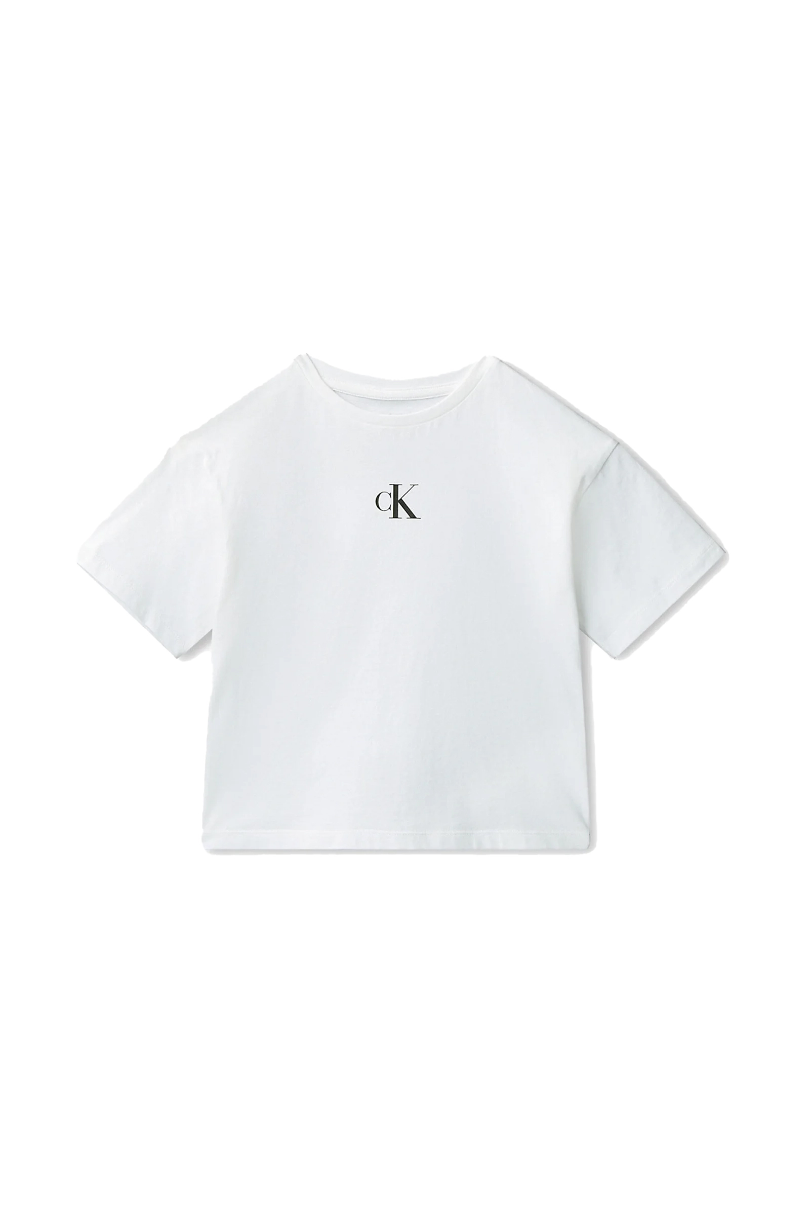 Meisjes t-shirt korte mouw wit