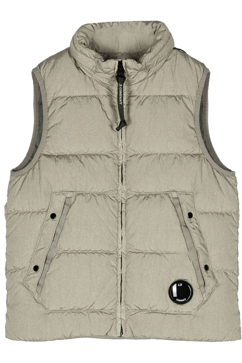 Jongens bodywarmer grijs