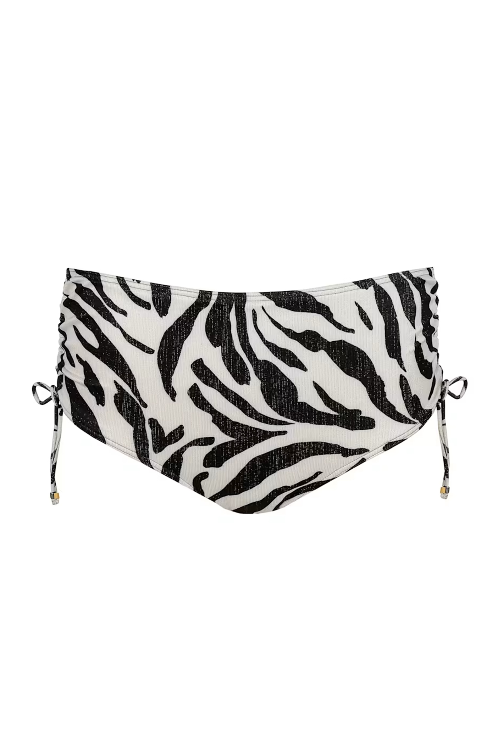 Bad/beach dames bikini slip zwart