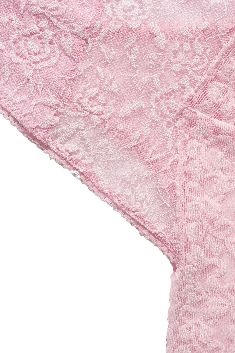 Lace Laboratory Lingerie dames string Rose-1 2