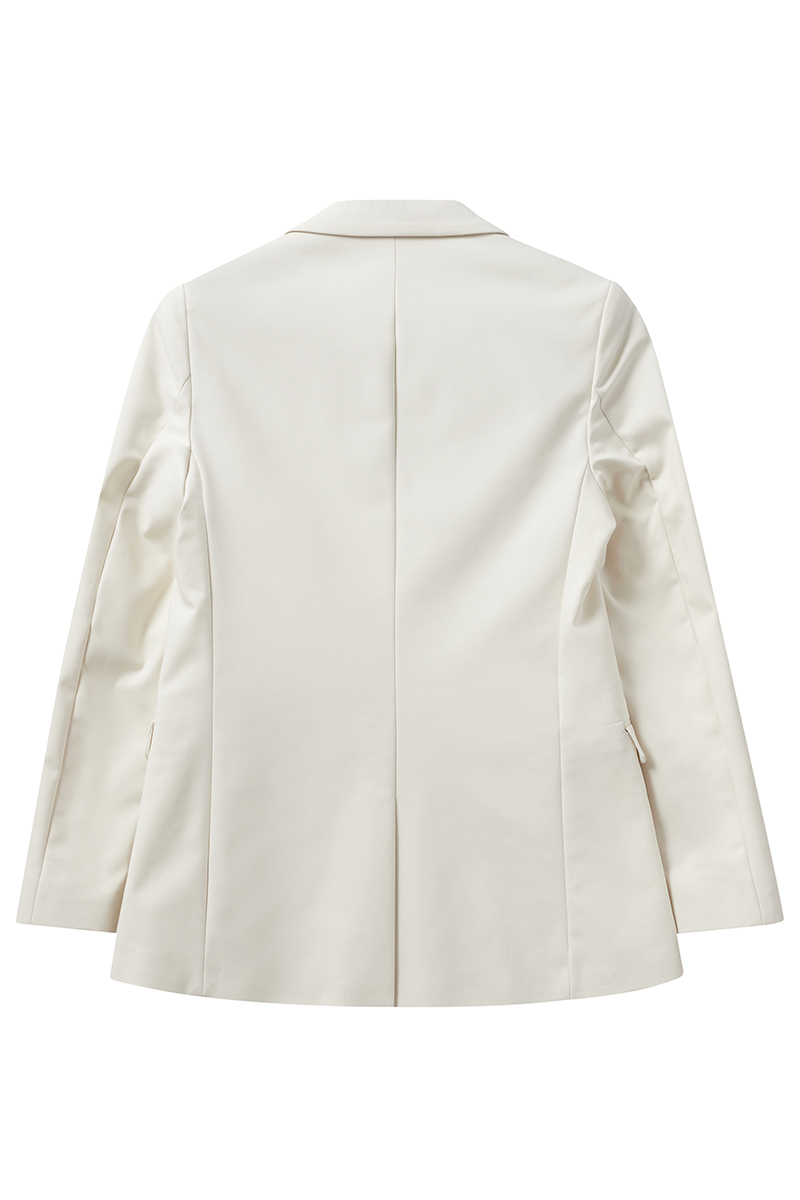 Dames blazer ecru