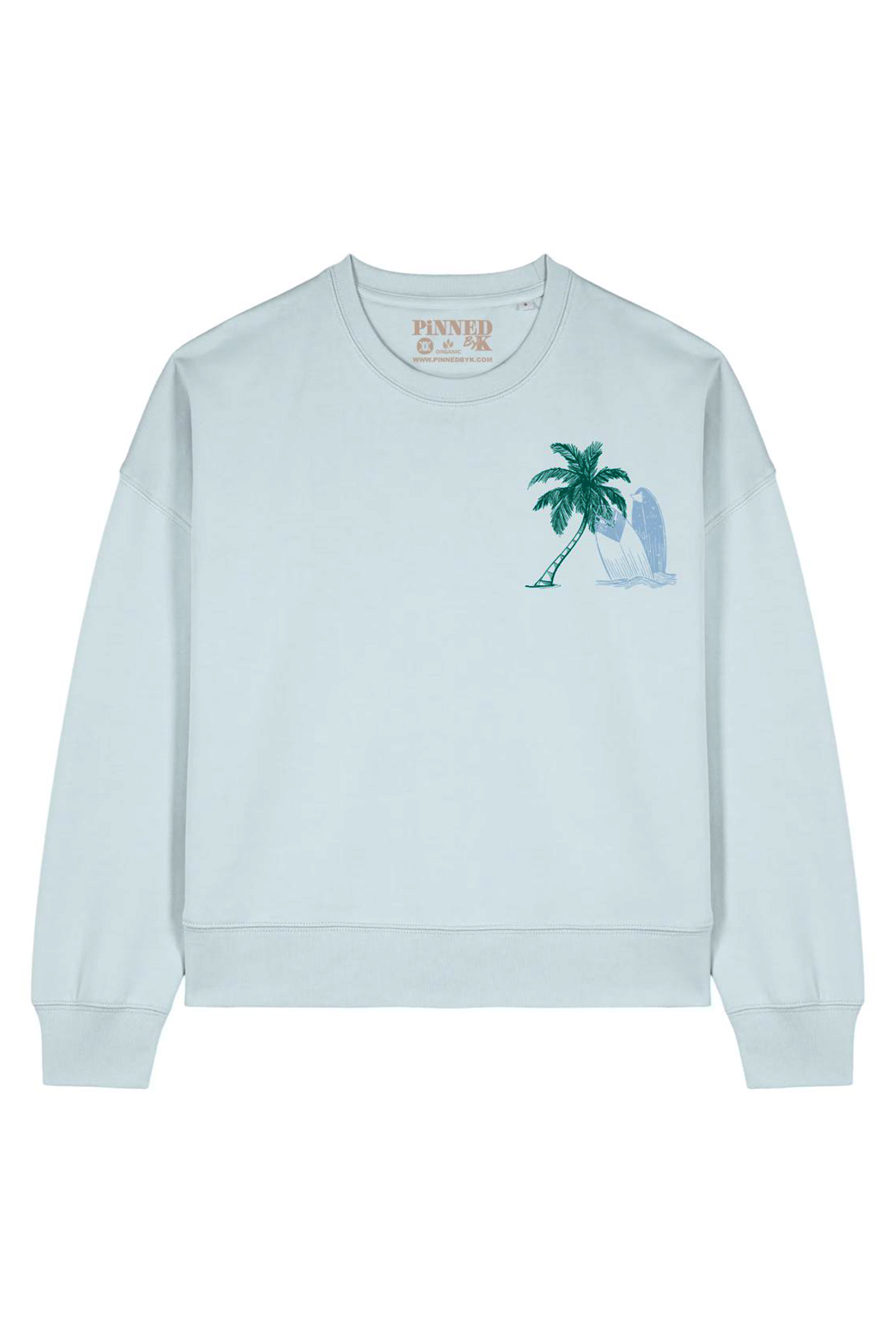 Dames sweater blauw