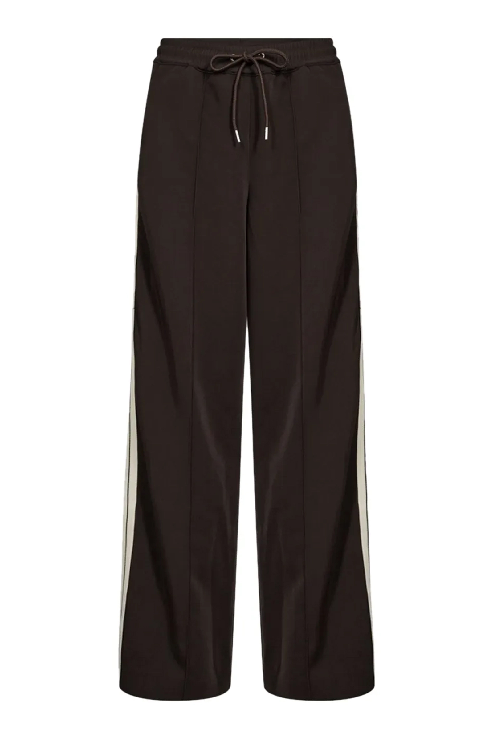 co´couture Axel panel pant bruin/beige-1 1