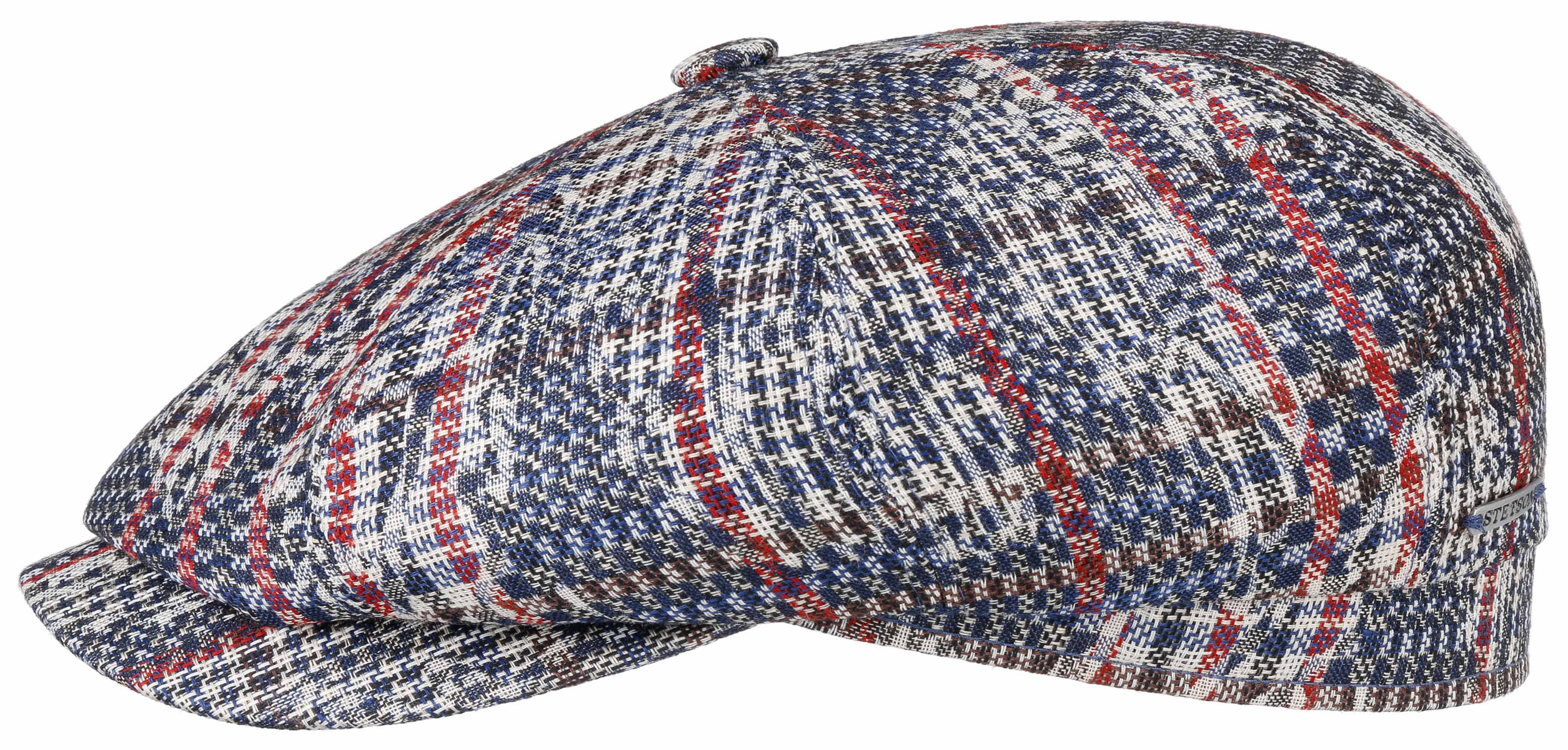 Stetson Hatteras Virgin Wool/Linen Blauw-1 1