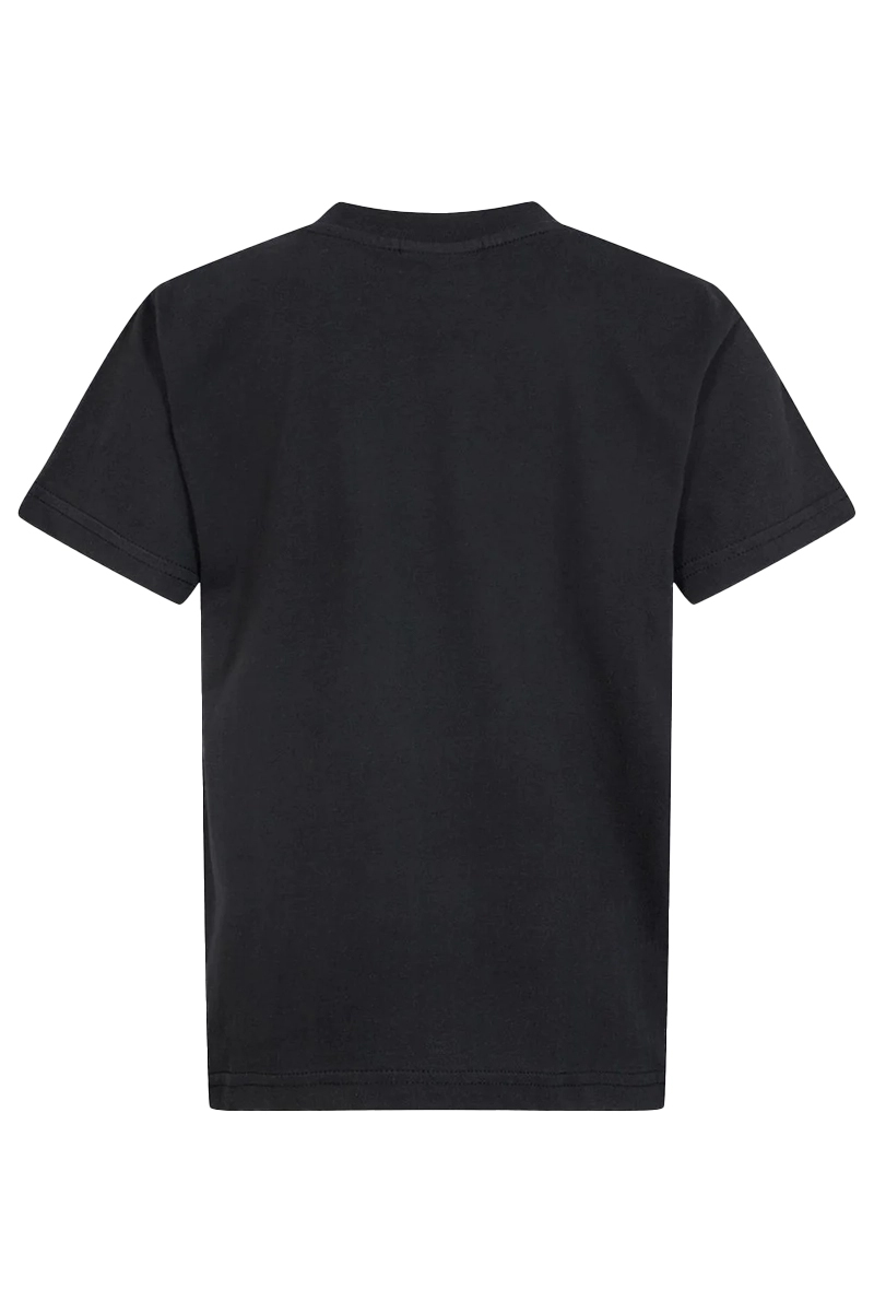 Meisjes t-shirt korte mouw zwart
