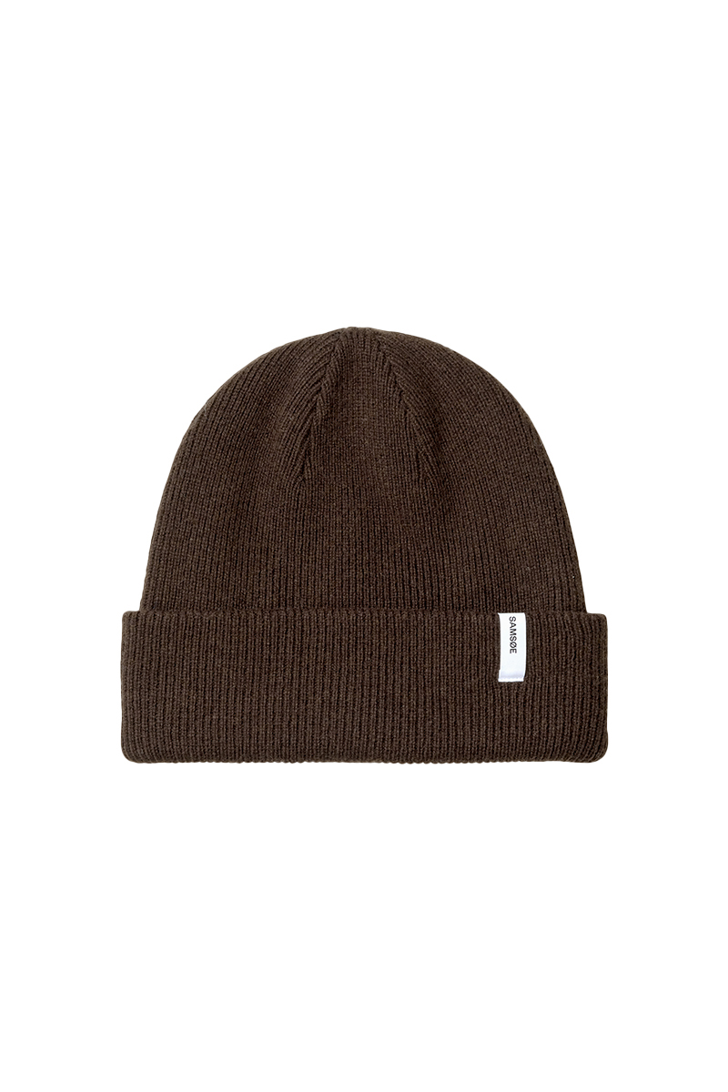 Samsøe Samsøe THE BEANIE 2280 bruin/beige-1 1