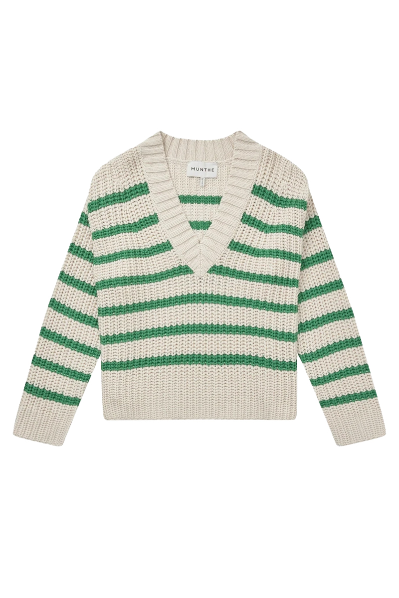 Dames vest groen