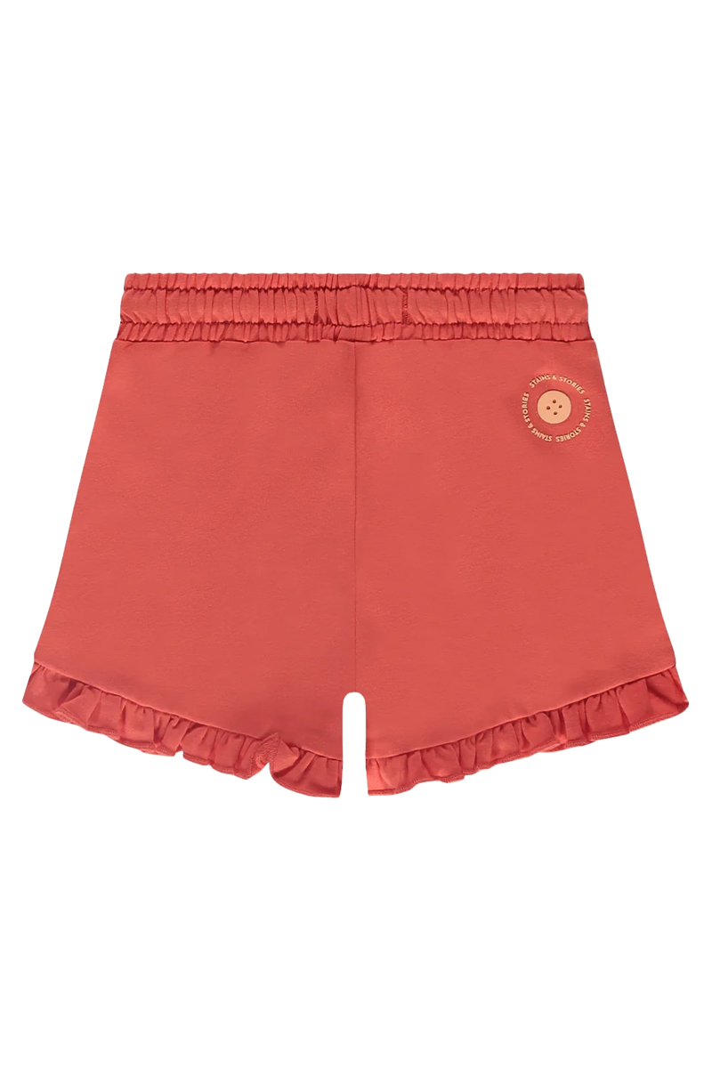 Meisjes short rood