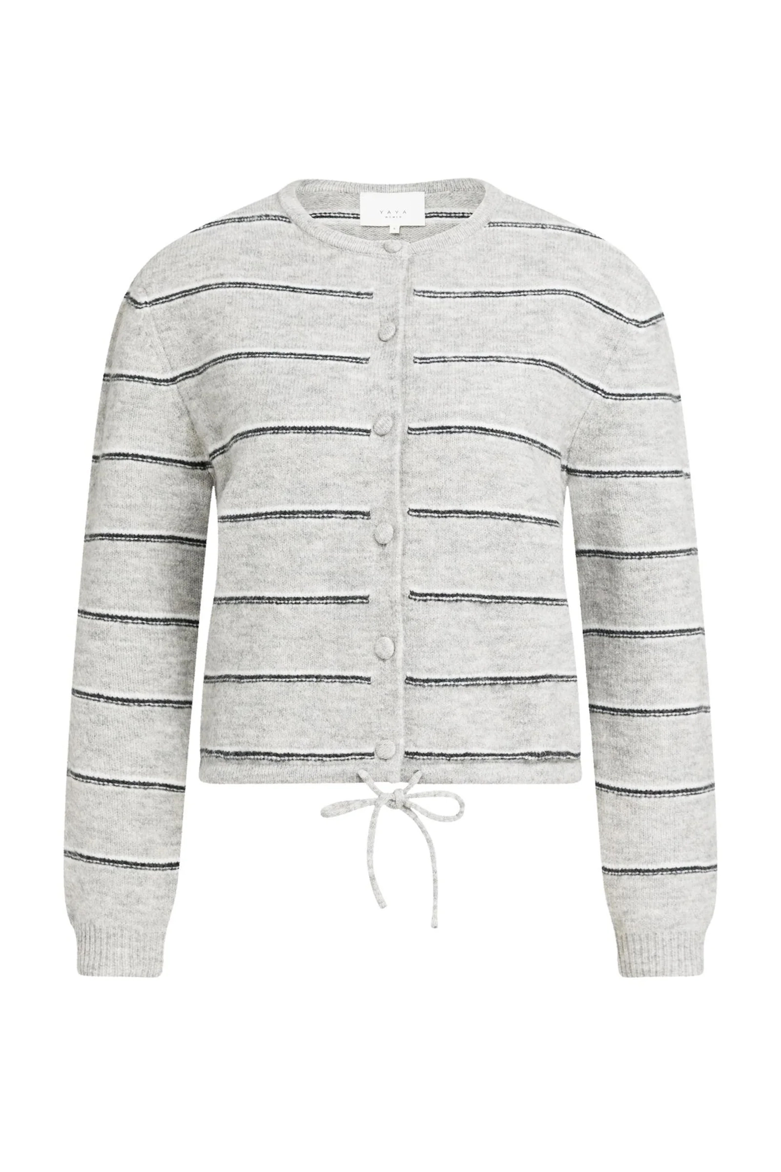 Dames vest grijs