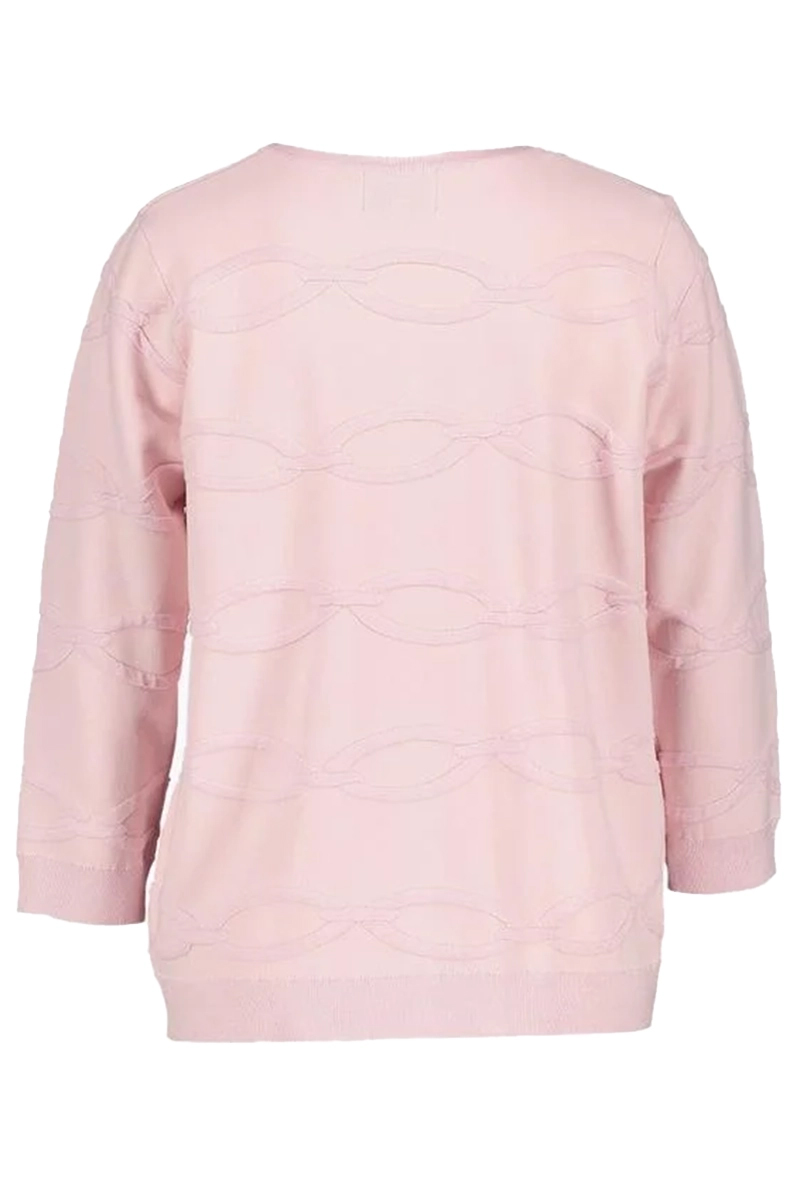 Dames twinset rose