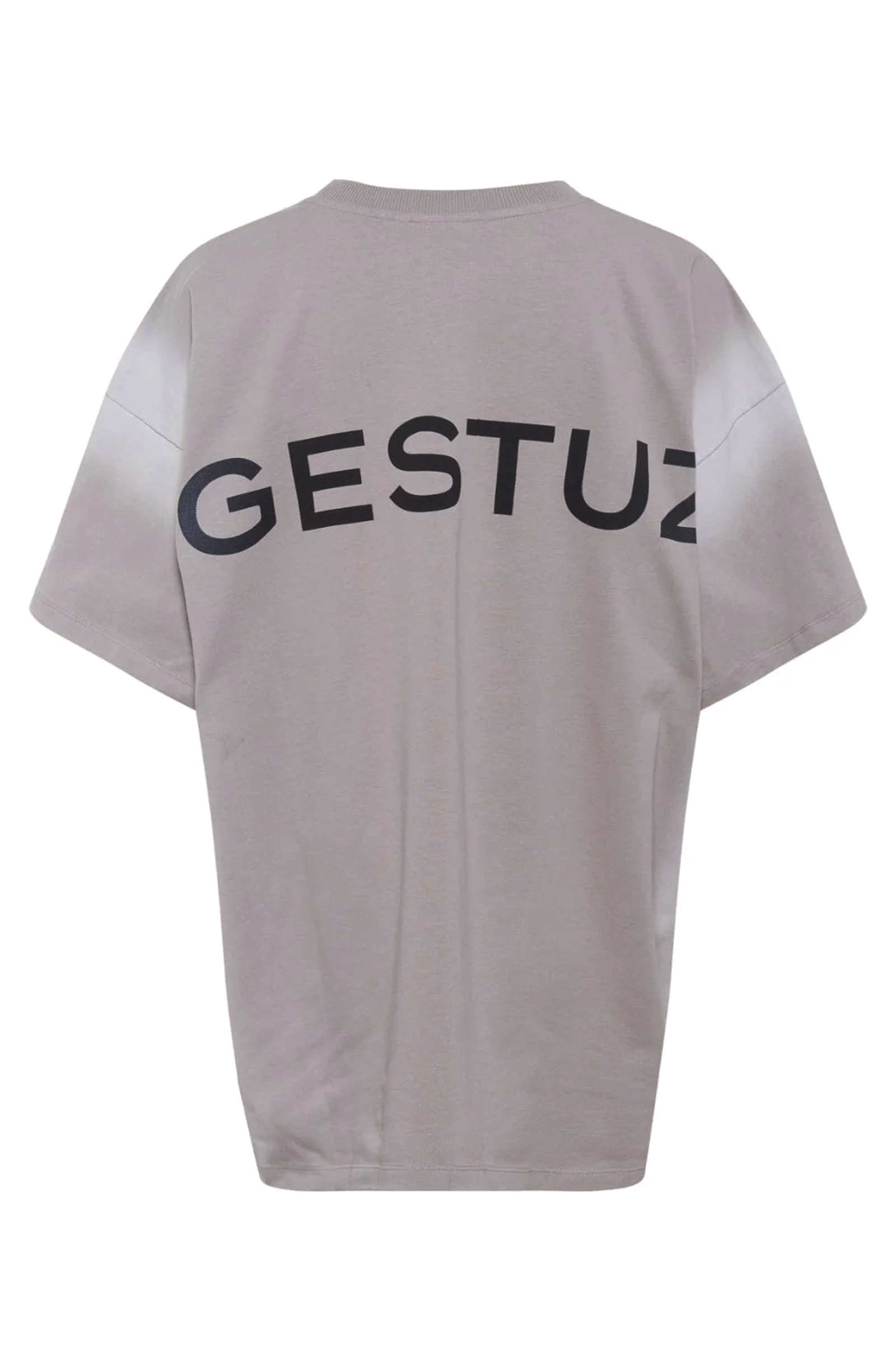 Dames t-shirt korte mouw grijs