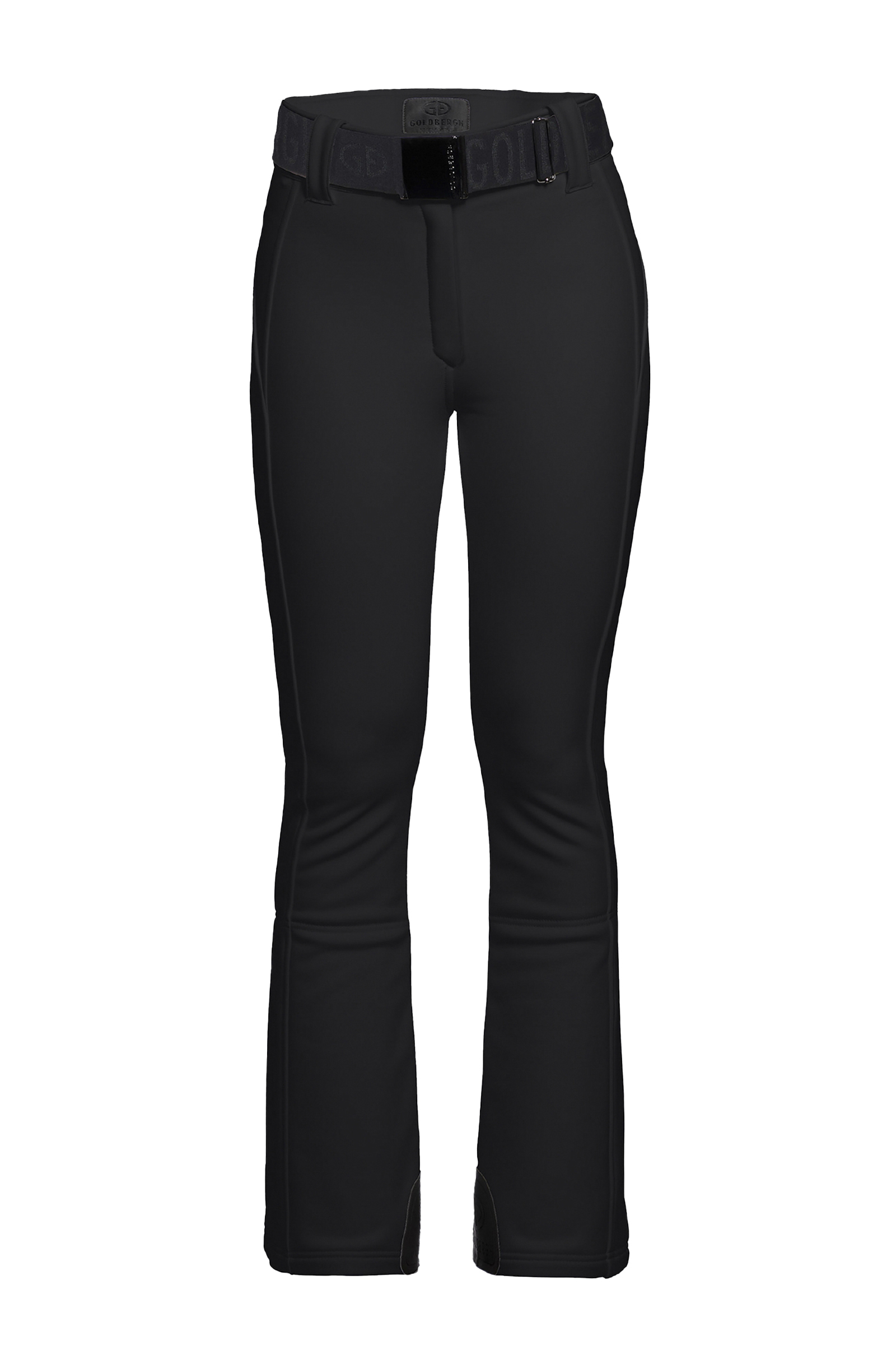 Wintersport dames strechbroek zwart