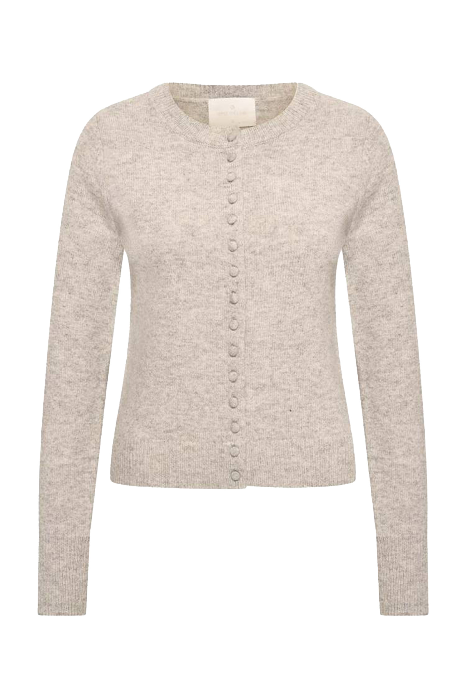 Dames vest grijs