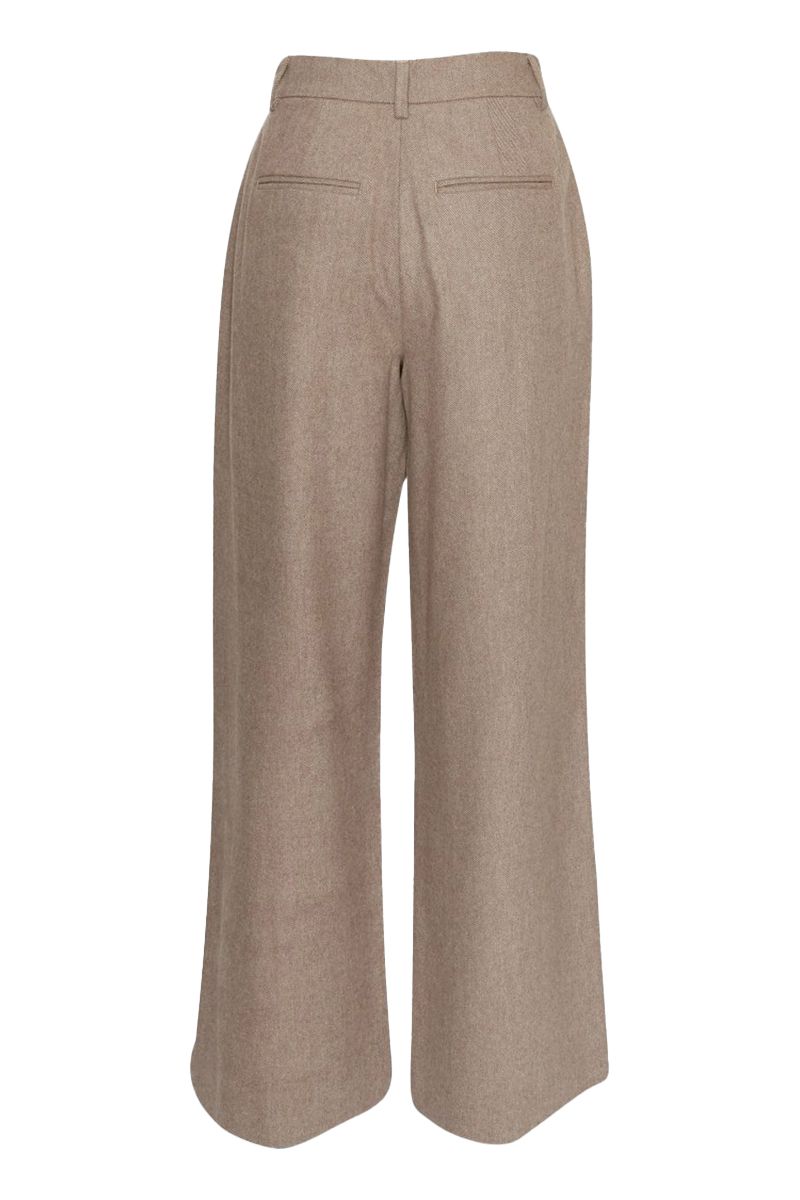 Dames broek bruin
