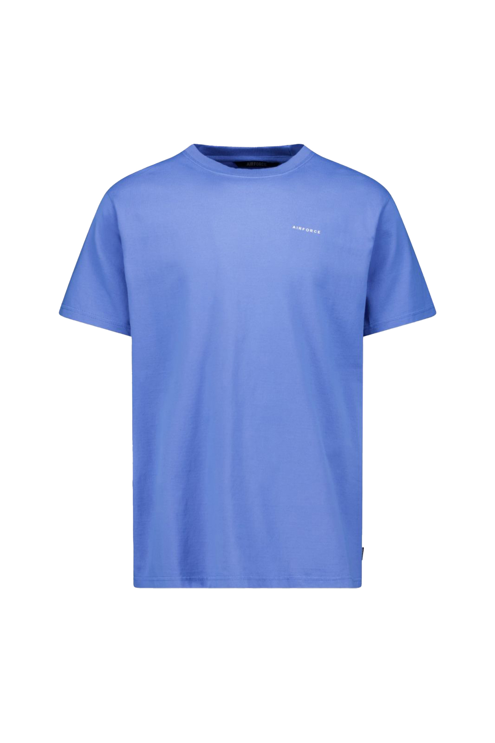 Heren t-shirt kortemouw blauw