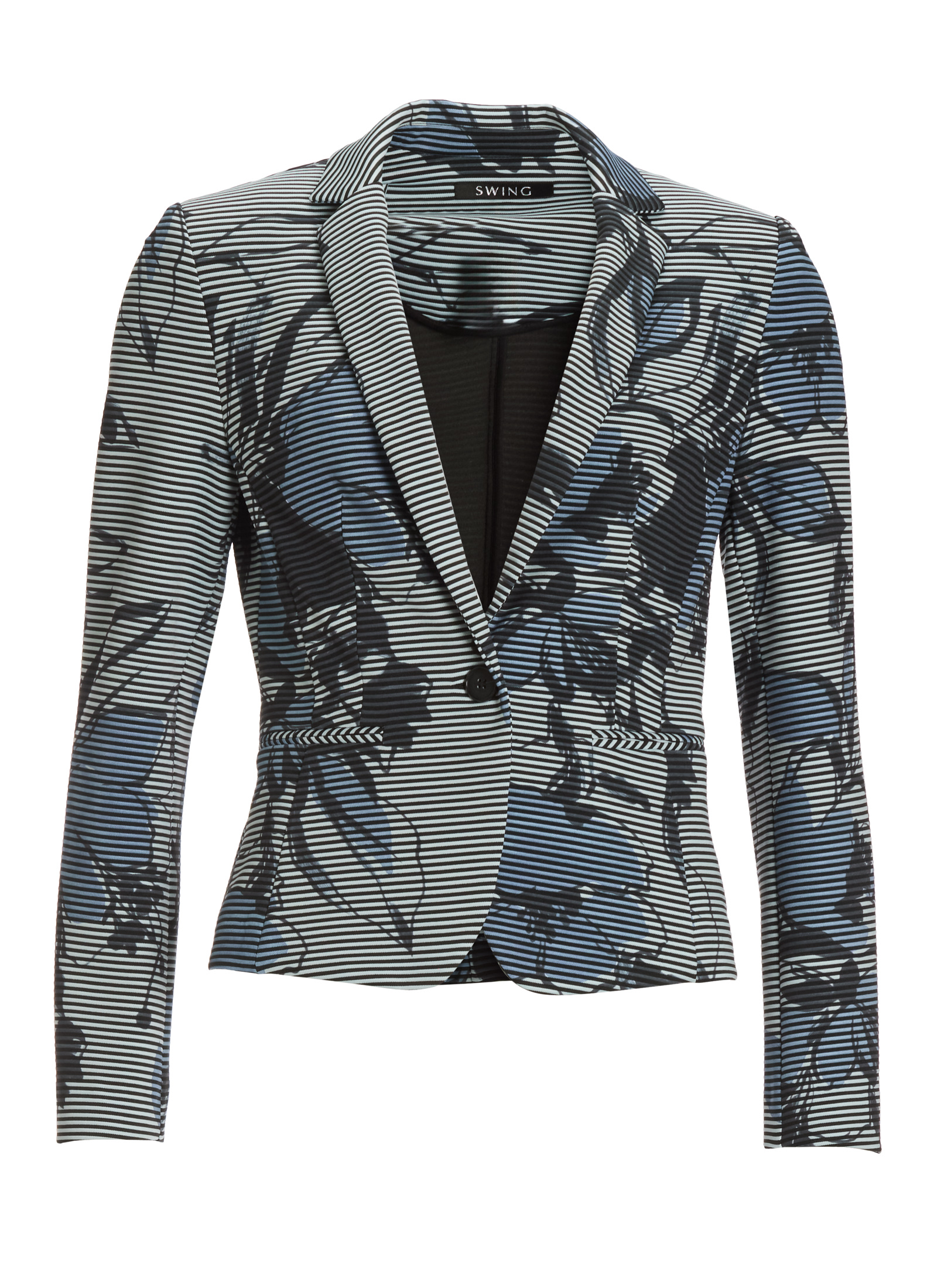 Dames blazer blauw