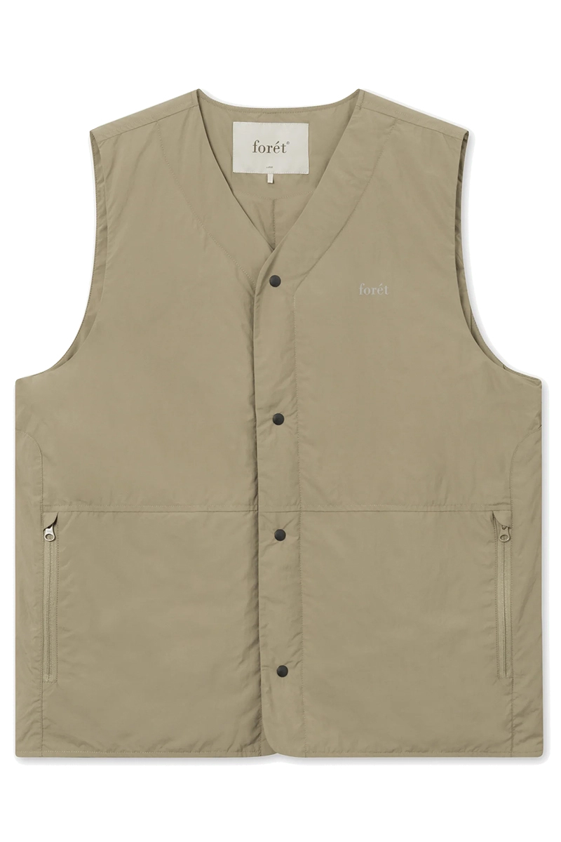 Heren bodywarmer groen