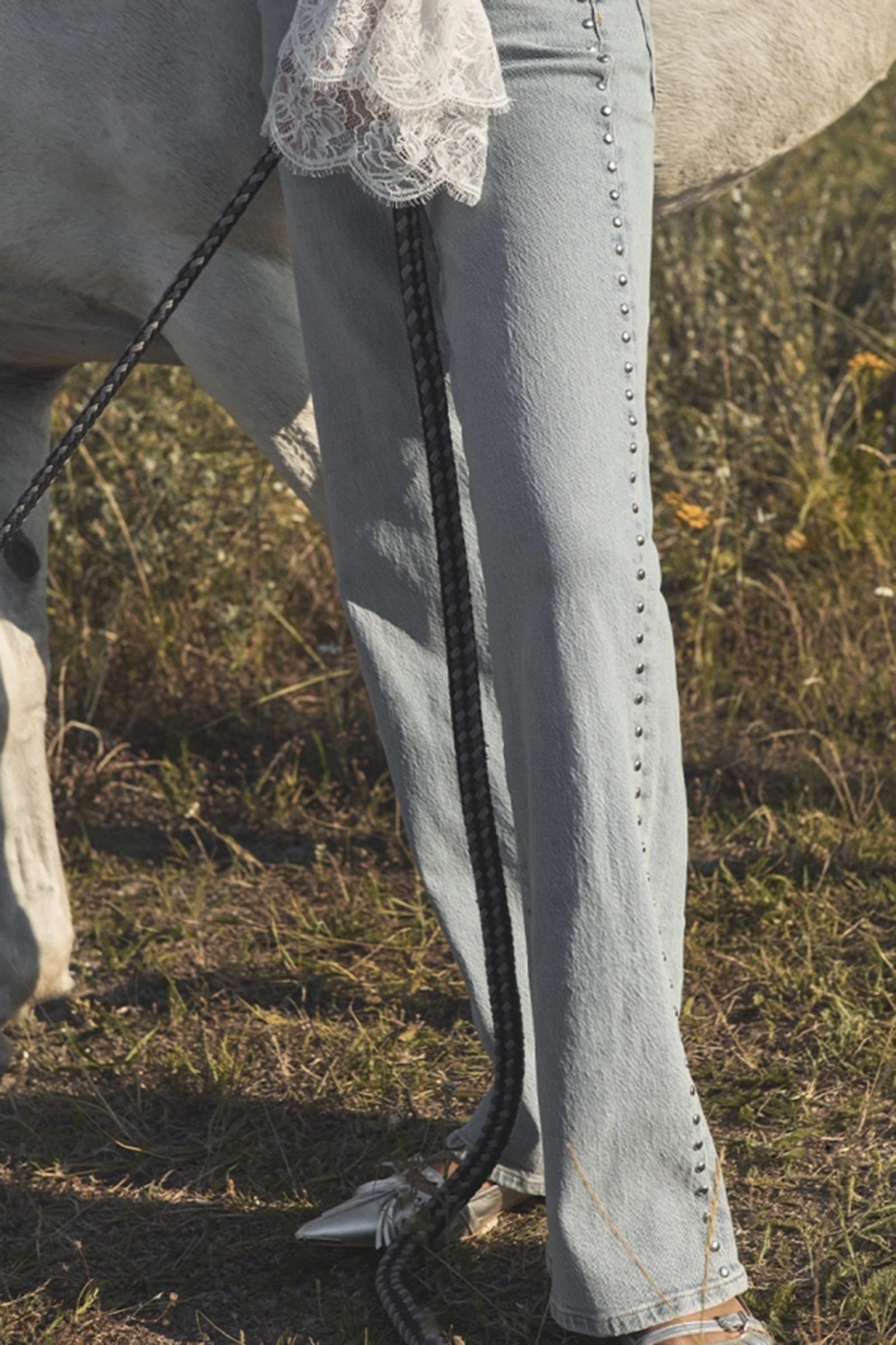 Dames jeans blauw