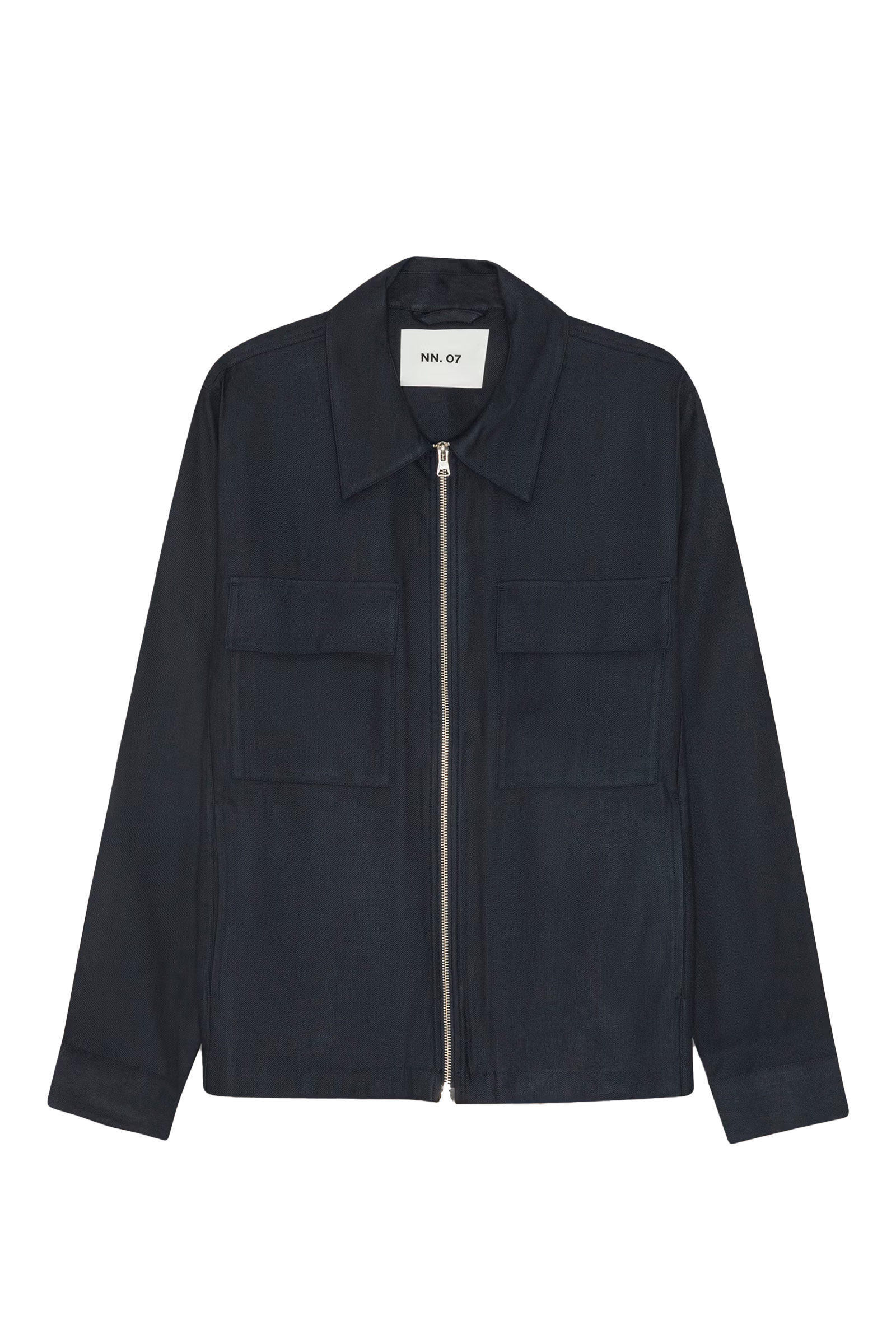 Heren overshirt blauw