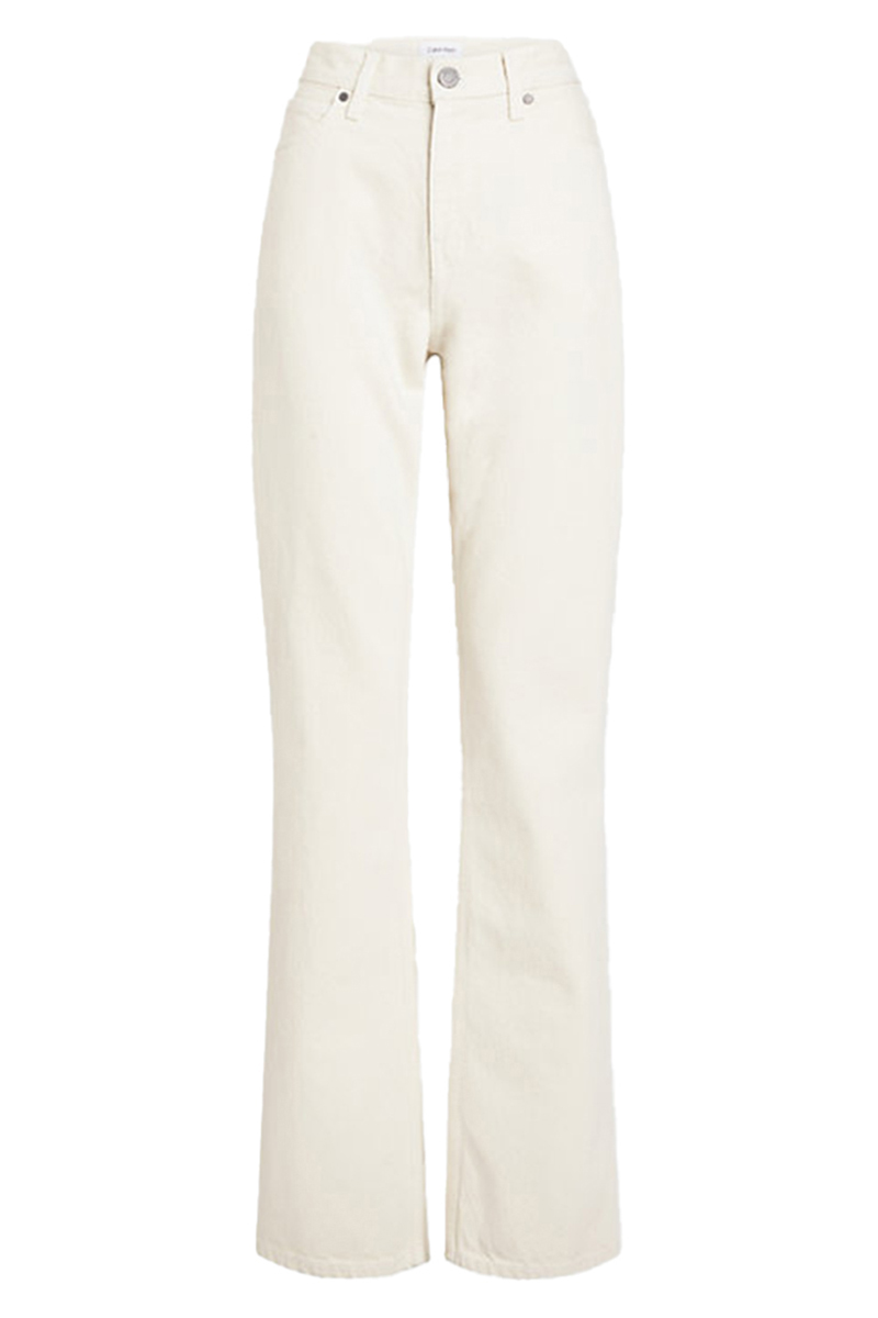 Dames broek ecru
