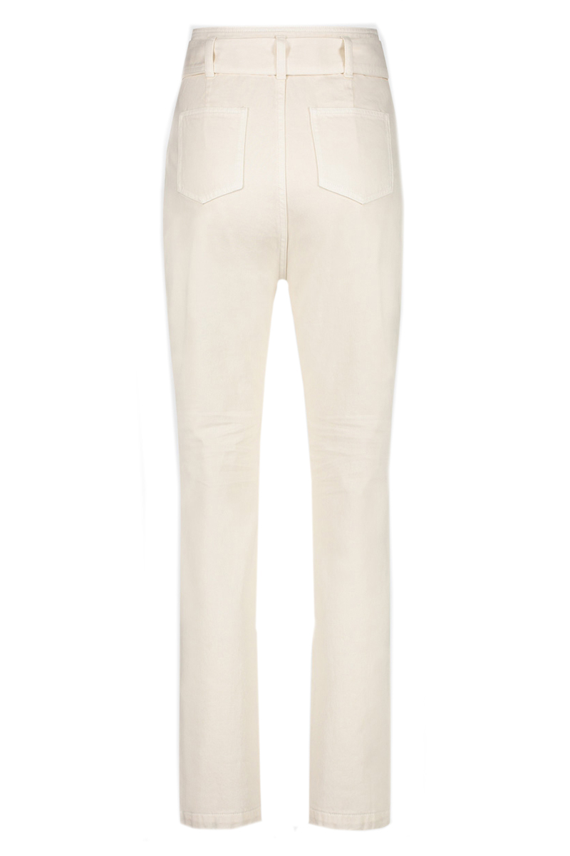Dames broek ecru