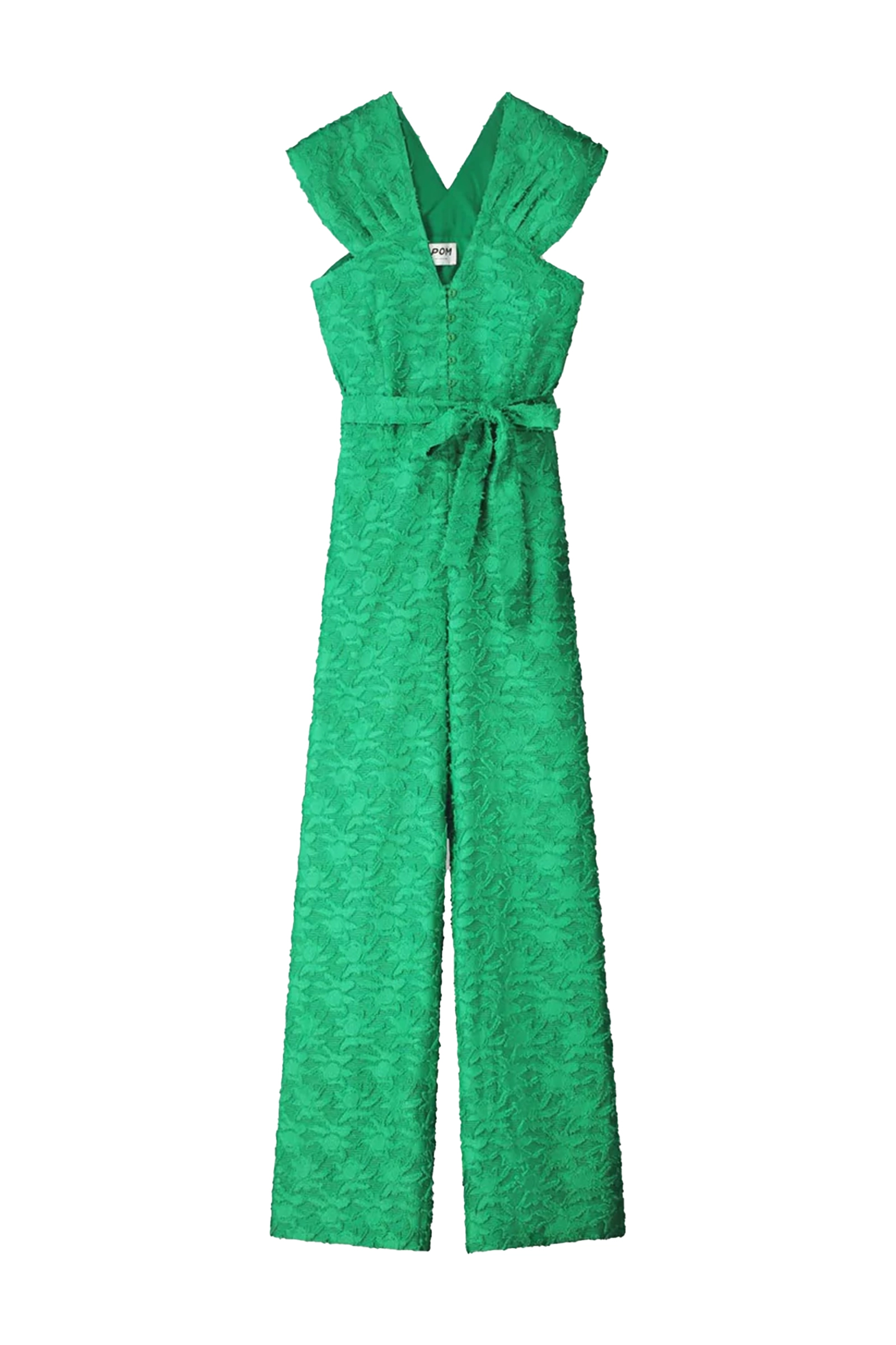 Dames jumpsuit/tuinbroek groen