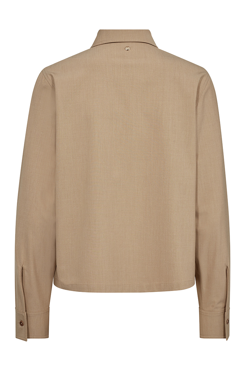 Mos Mosh MMPhila Roy Shirt bruin/beige-1 2