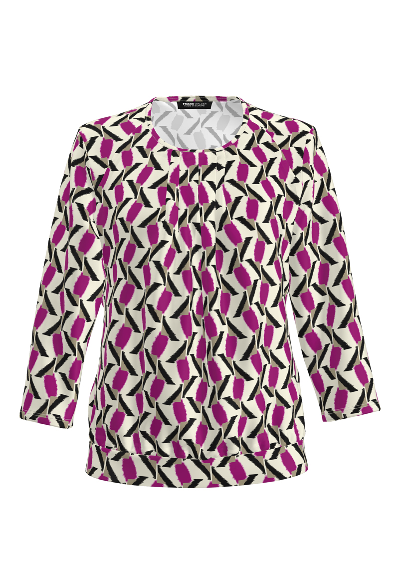 Frank Walder NOSBlusenshirts red Print 1