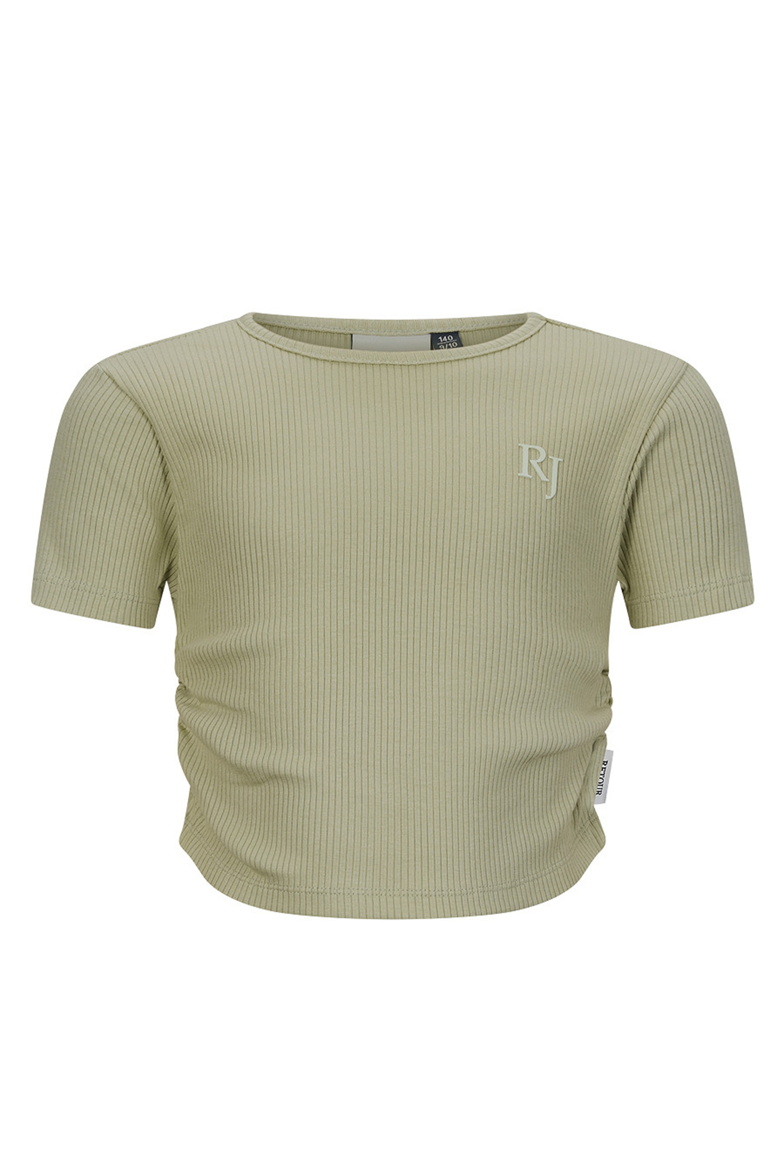 Meisjes t-shirt korte mouw blauw