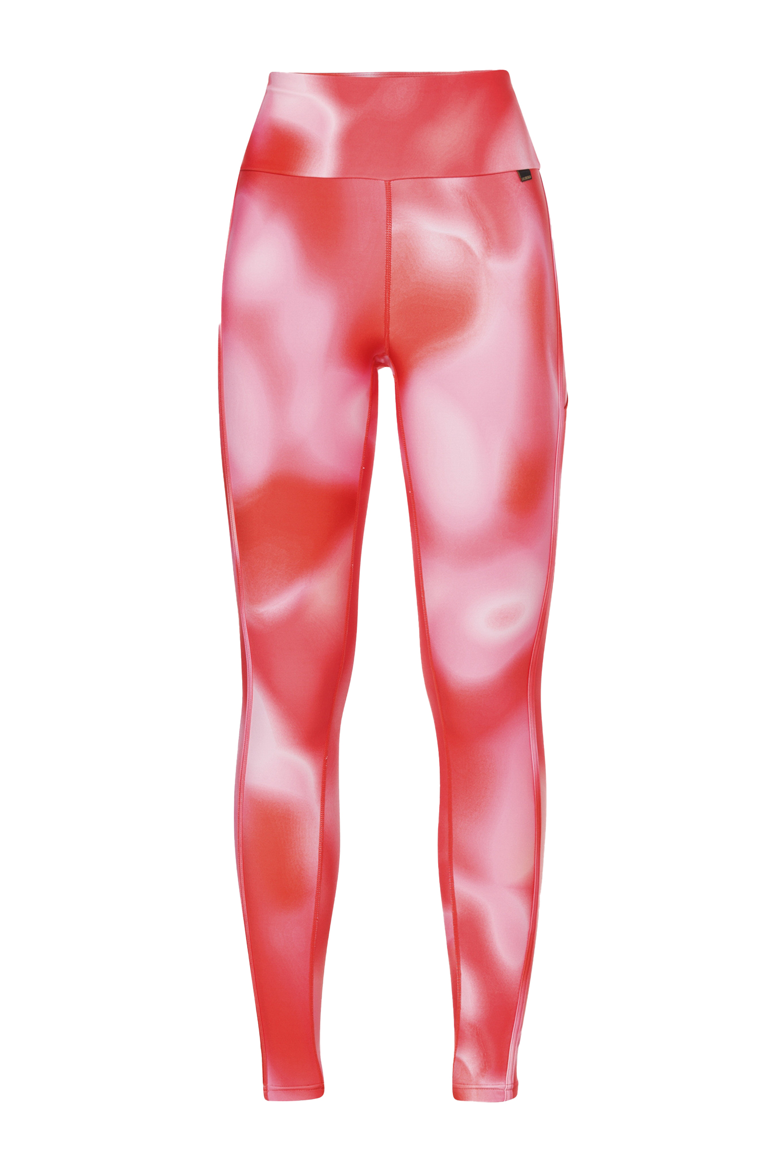 Fitness dames tight lang rood