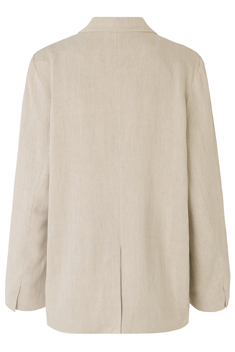 Dames blazer bruin