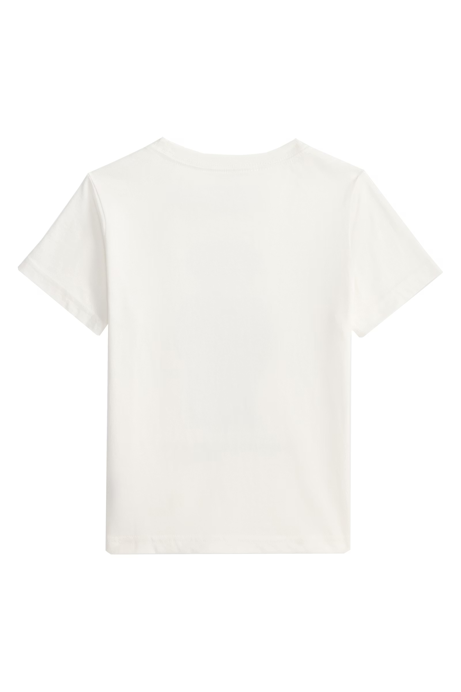 Jongens t-shirt korte mouw wit