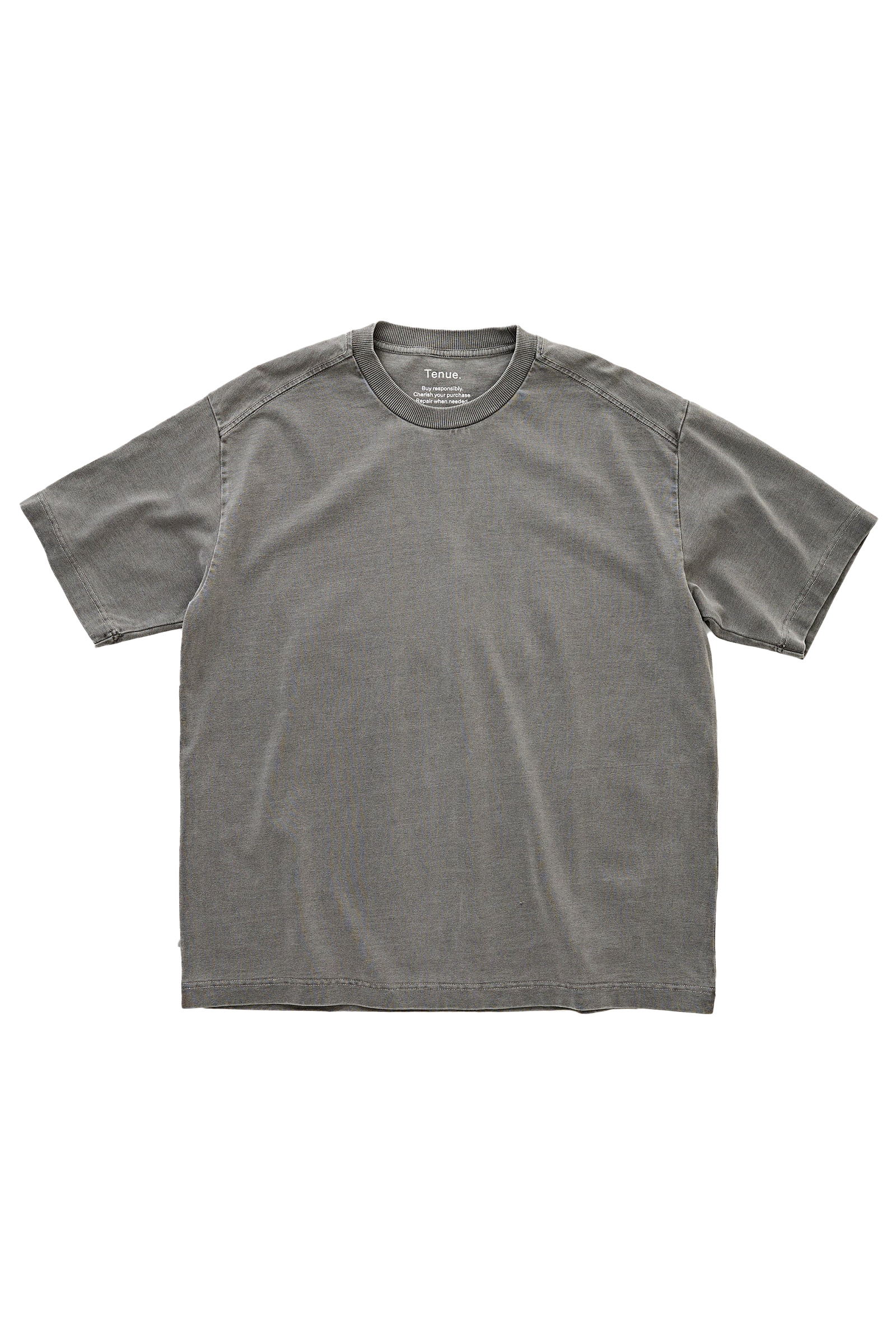 Heren t-shirt kortemouw grijs
