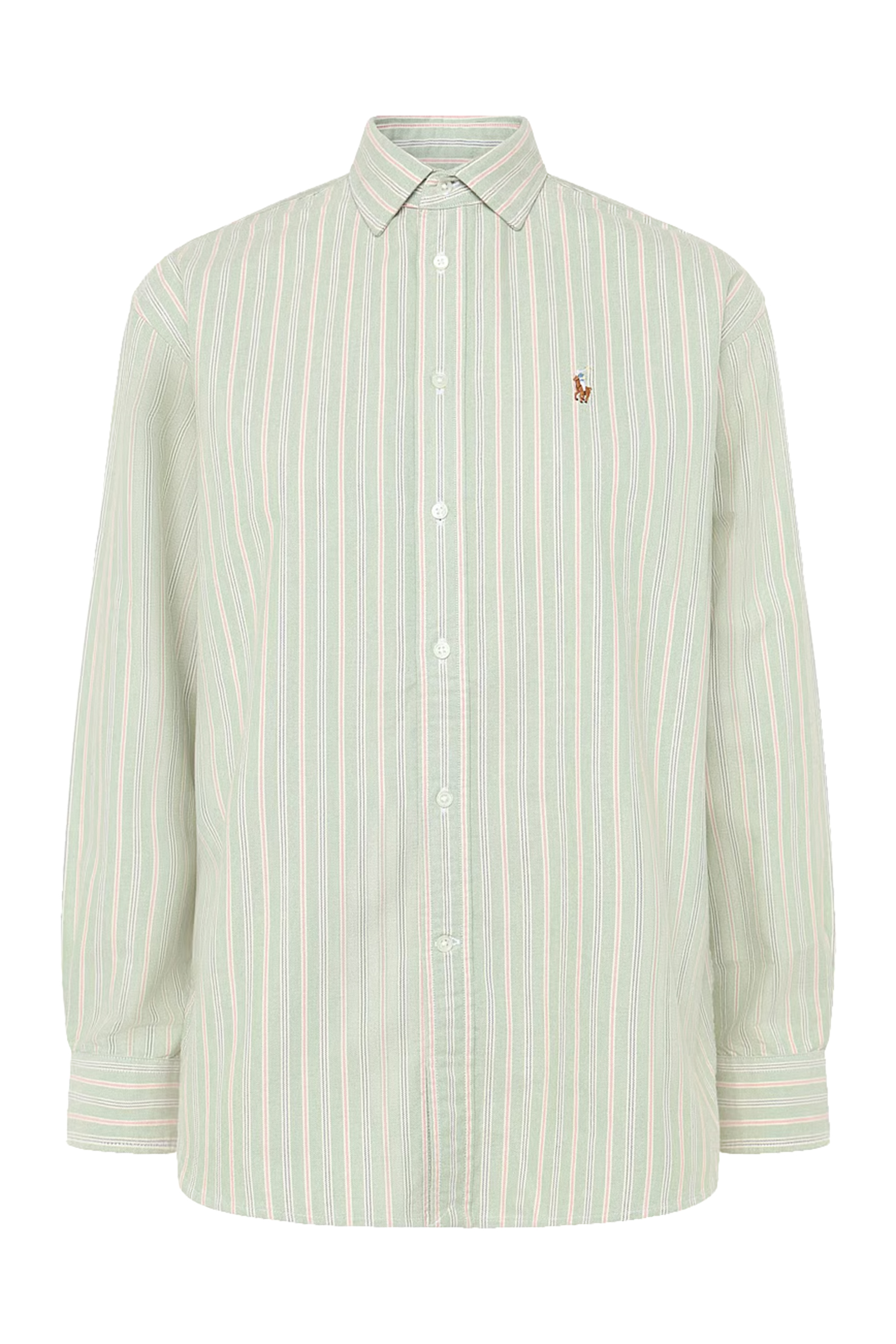 Dames blouse lange mouw groen