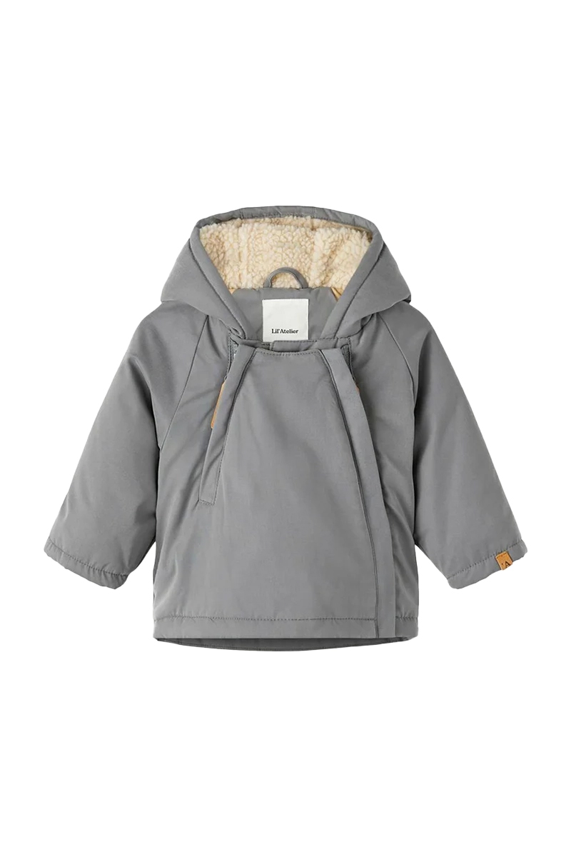 LIL' ATELIER NBMGOLAN LOOSE JACKET FO LIL 194239-Quiet Shade 1