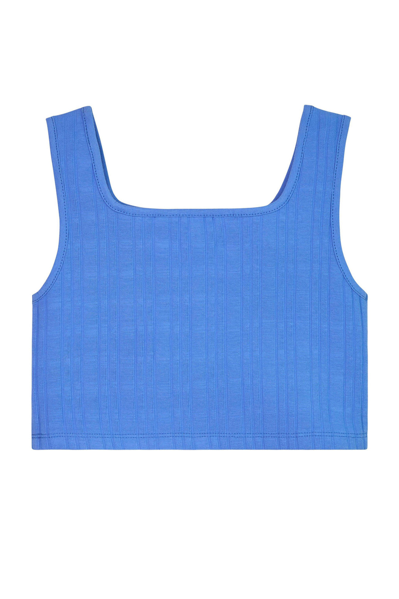 Tommy Hilfiger Monotype rib knit Blauw-1 2