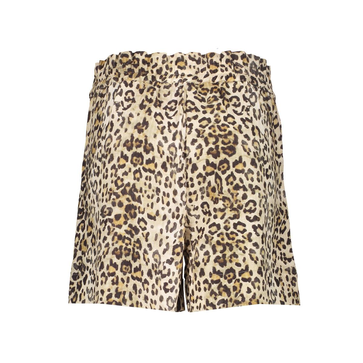 Dames short bruin