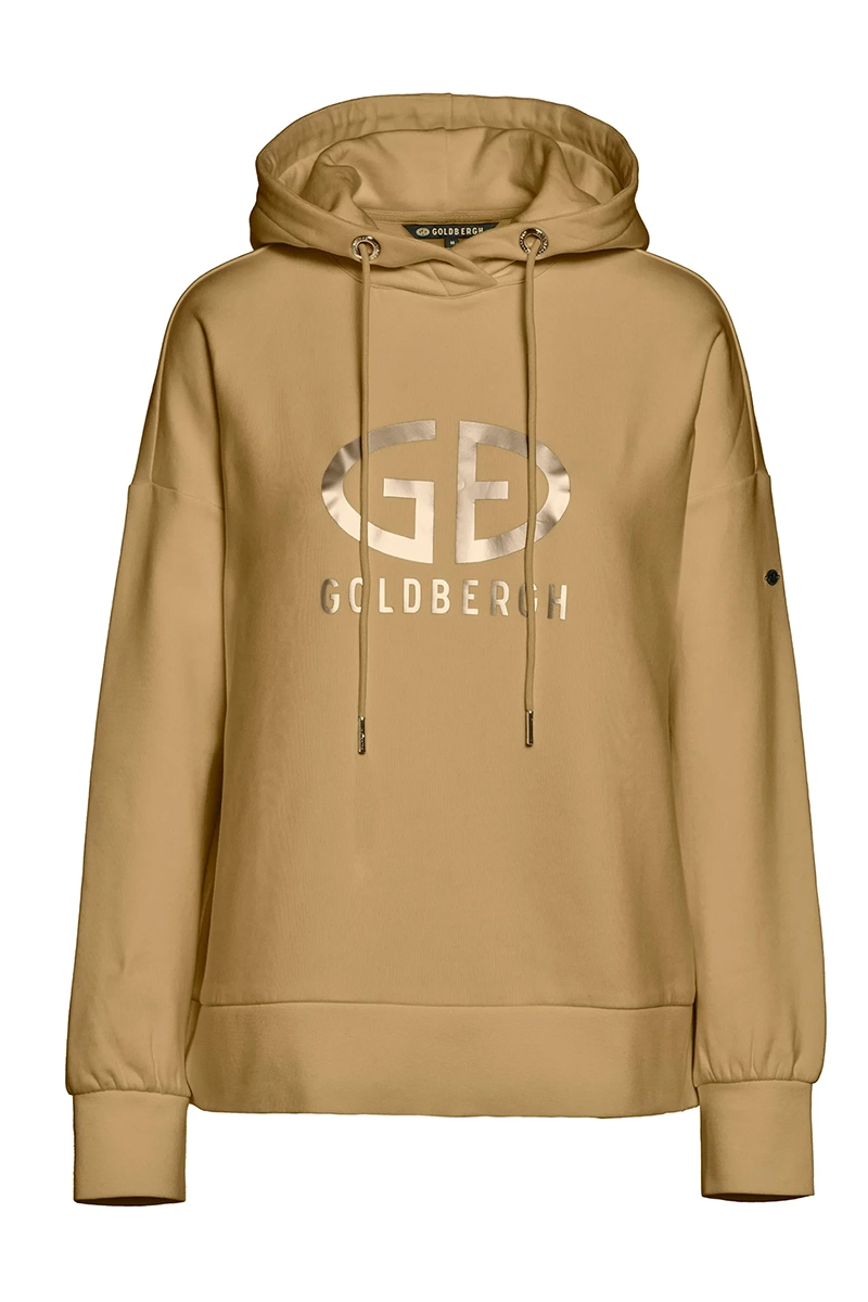 Goldbergh HARVARD HOODIE L/S Goud-1 1